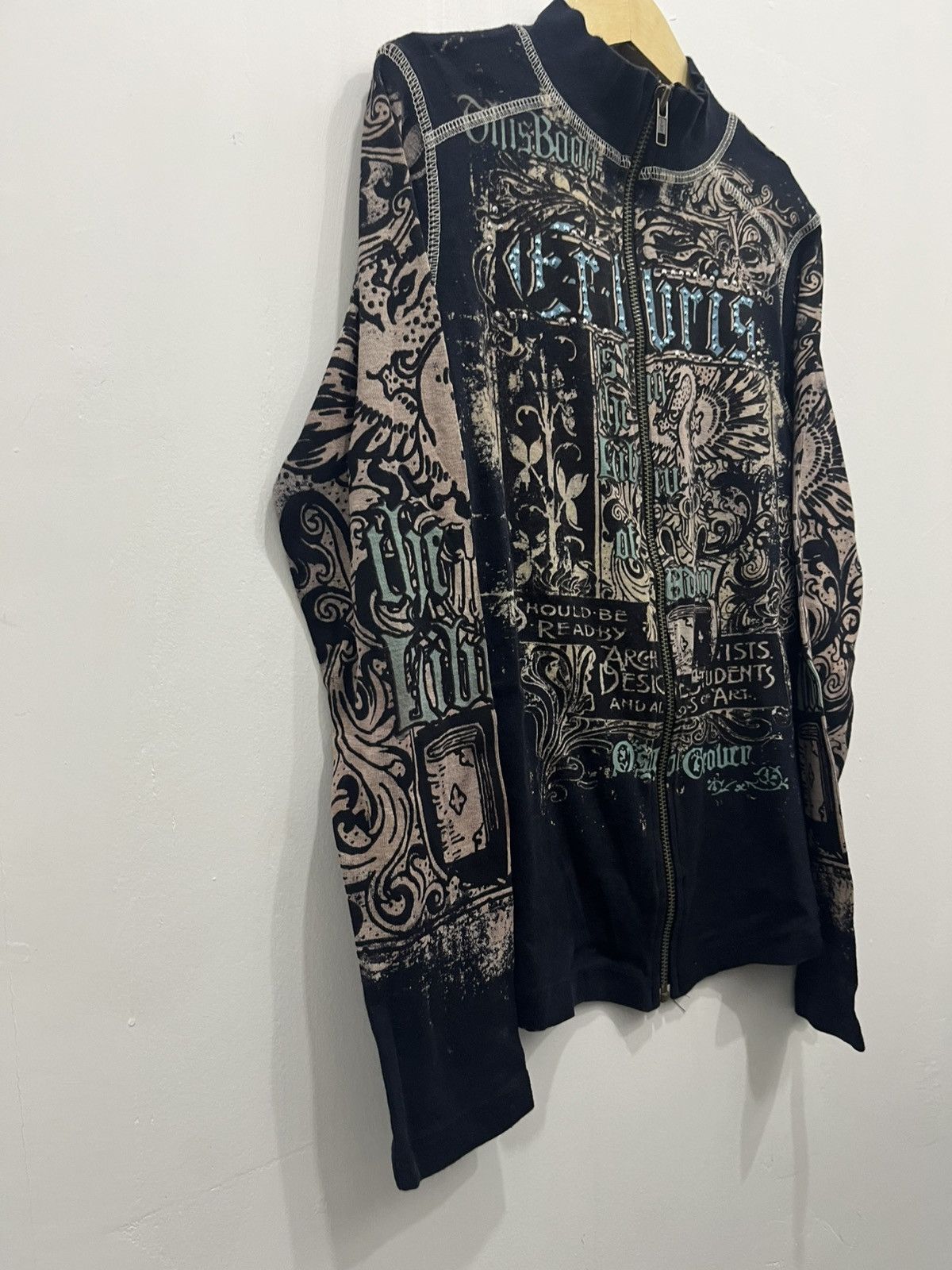 Japanese Brand Japanese AOP Skinny Minnie Long Sleve Tees Size M / US 6-8 / IT 42-44 - 3 Thumbnail