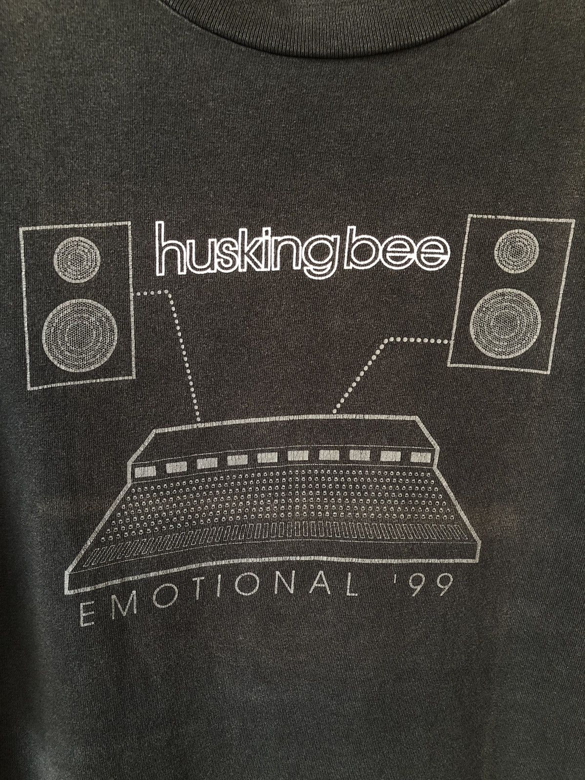 Vintage Vintage 90s Husking Bee EMOTIONAL 99 Distressed Size US L / EU 52-54 / 3 - 3 Thumbnail