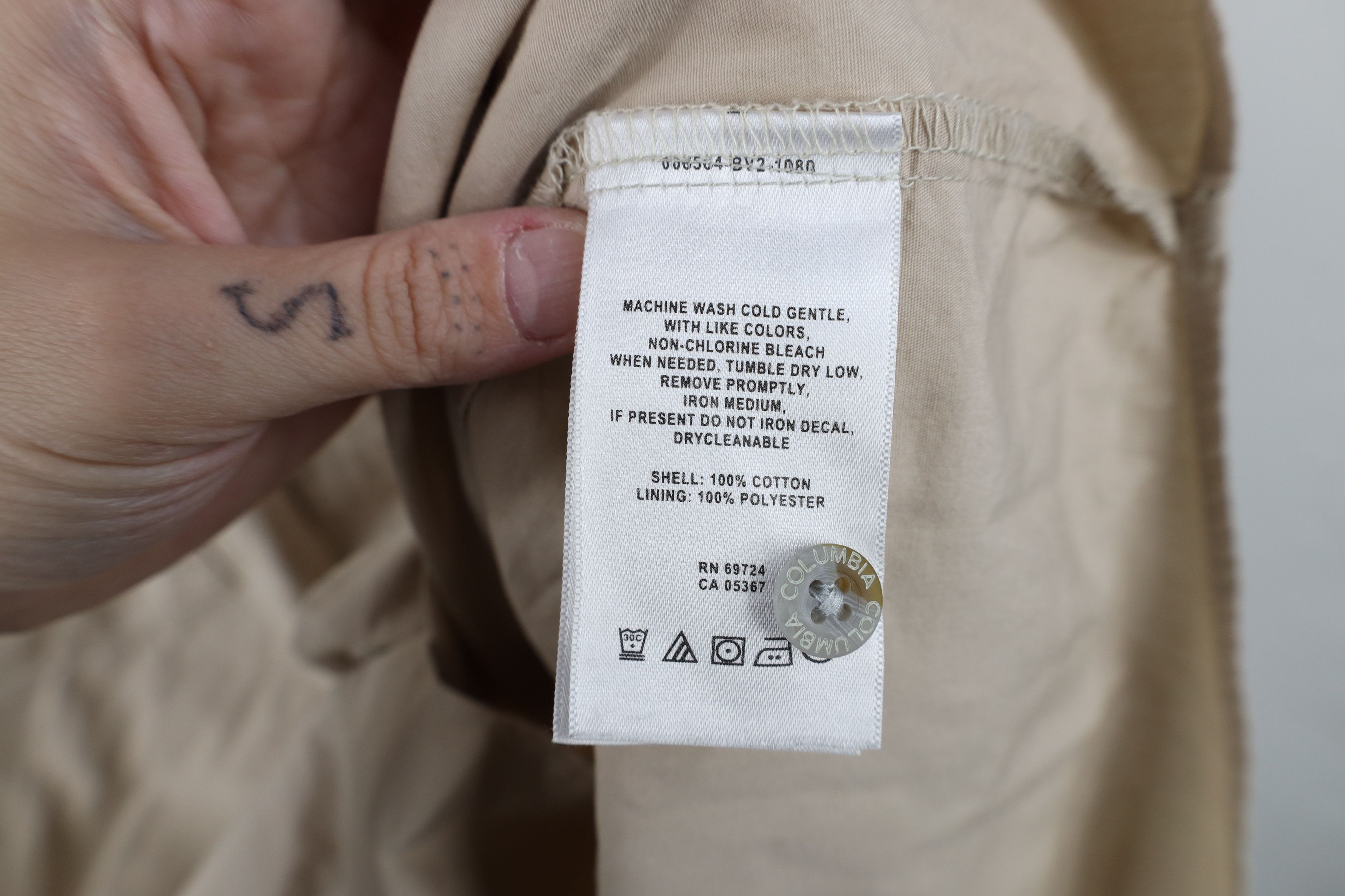 Columbia Columbia PFG Fishing Collared Button Down Shirt Beige Size US XL / EU 56 / 4 - 11 Thumbnail