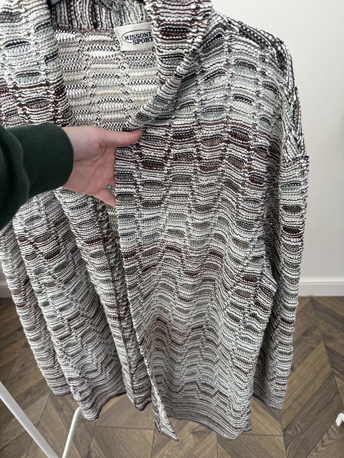 Missoni Vintage Missoni Sport Open Front women’s Cardigan Size XL / US 12-14 / IT 48-50 - 7 Thumbnail