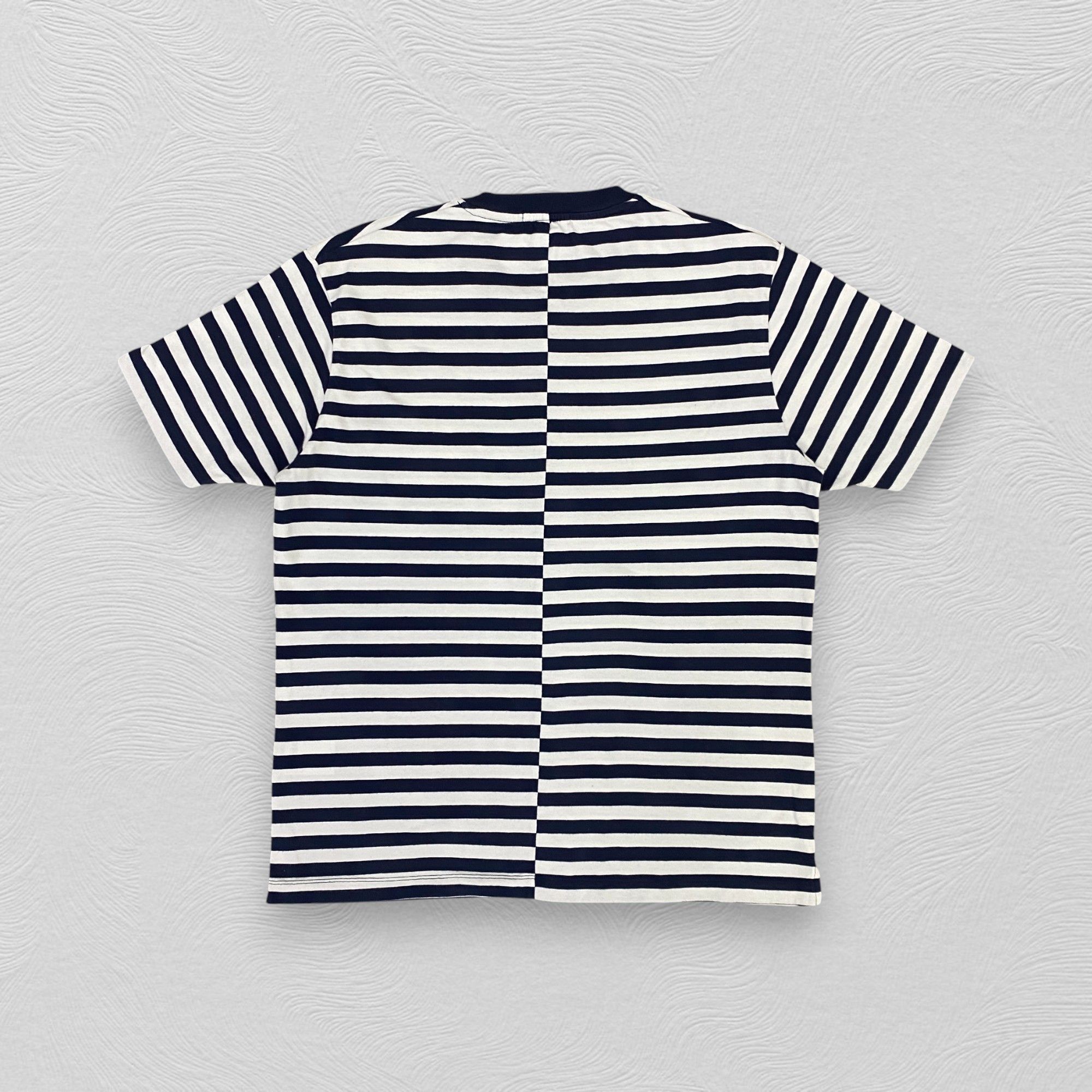 Japanese Brand JW Anderson Uniqlo Cotton Striped Tshirt - J088 Size US M / EU 48-50 / 2 - 2 Thumbnail