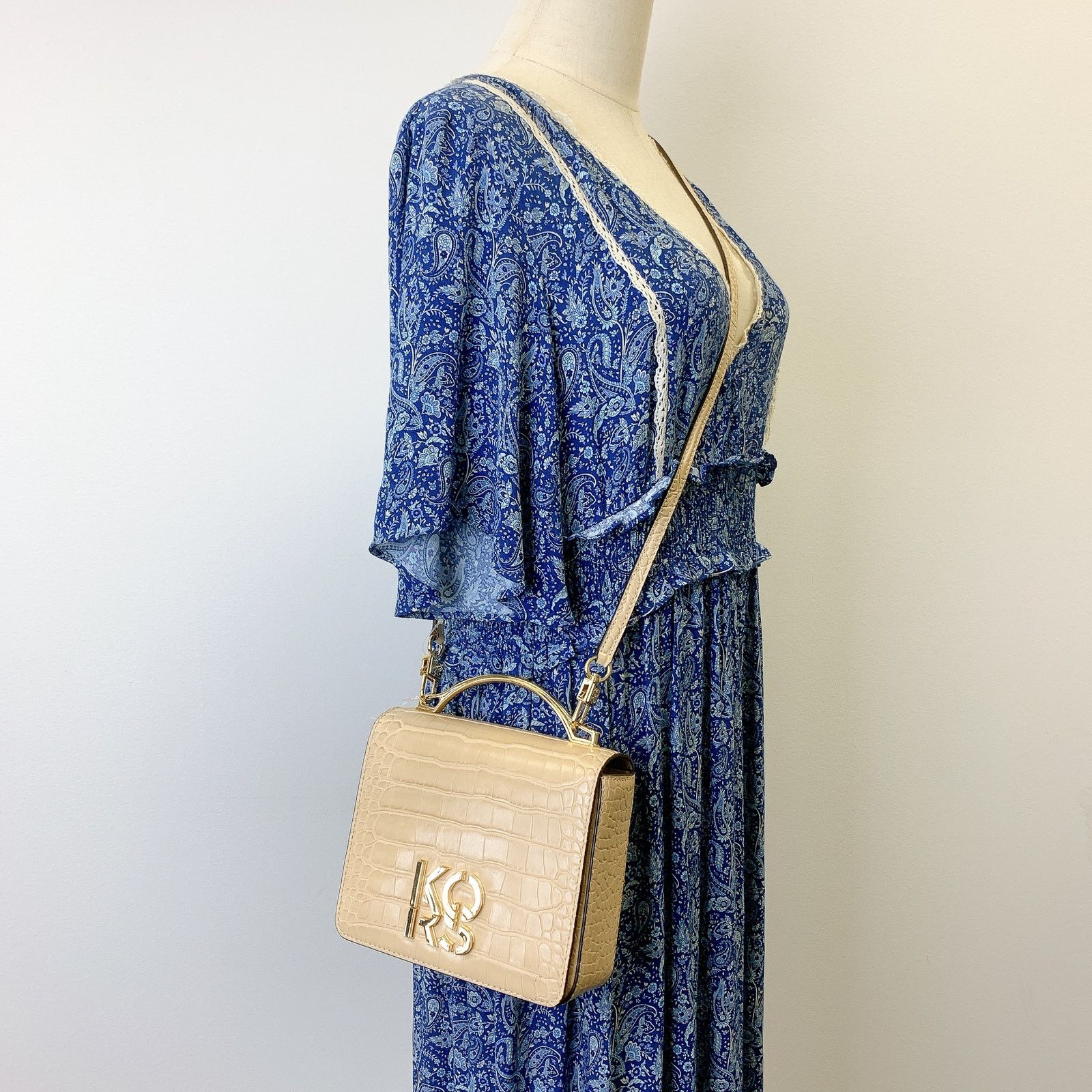 Michael Kors MICHAEL KORS 35T1GKSF5E KORS SMALL CROSSBODY BAG BUFF Size ONE SIZE - 1 Thumbnail