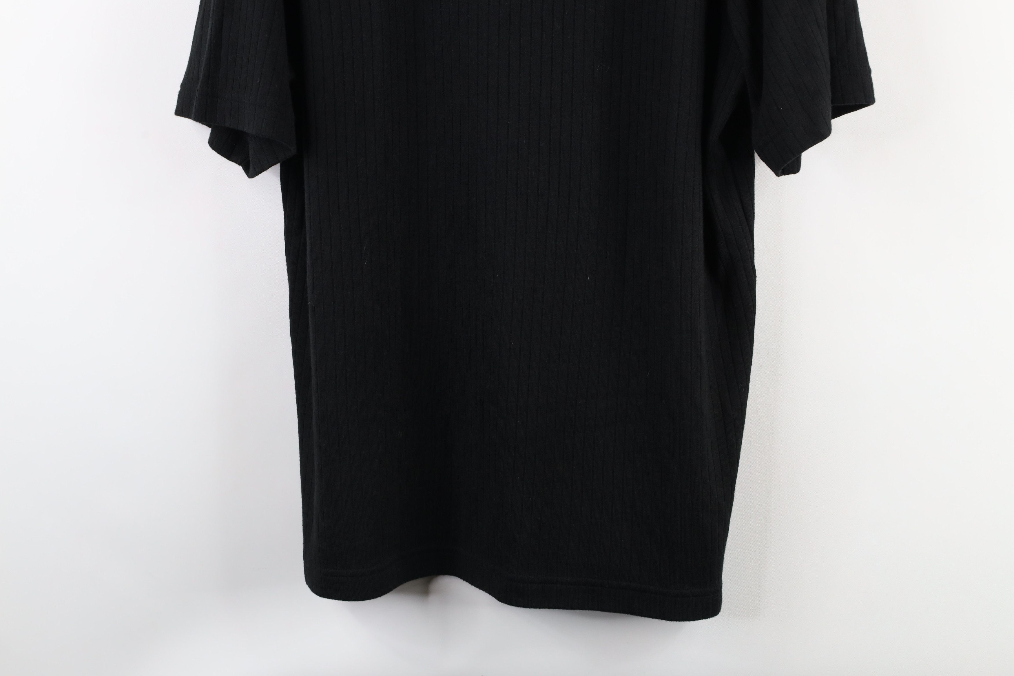 Vintage Vintage 90s Streetwear Ribbed Knit Short Sleeve T-Shirt Size US M / EU 48-50 / 2 - 3 Thumbnail