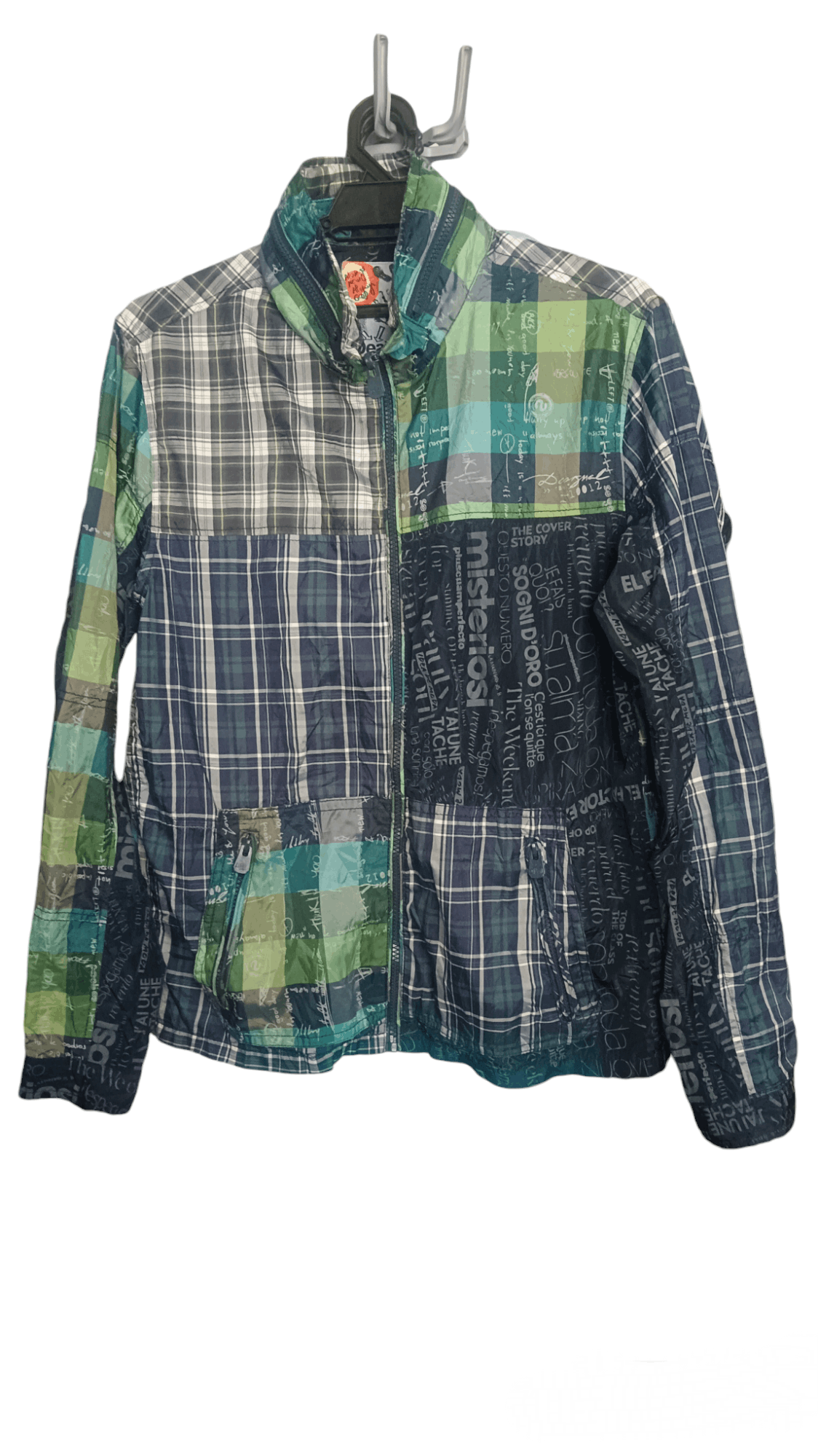 Desigual Designer Suit Jackets Green Size US M / EU 48-50 / 2 - 1 Thumbnail