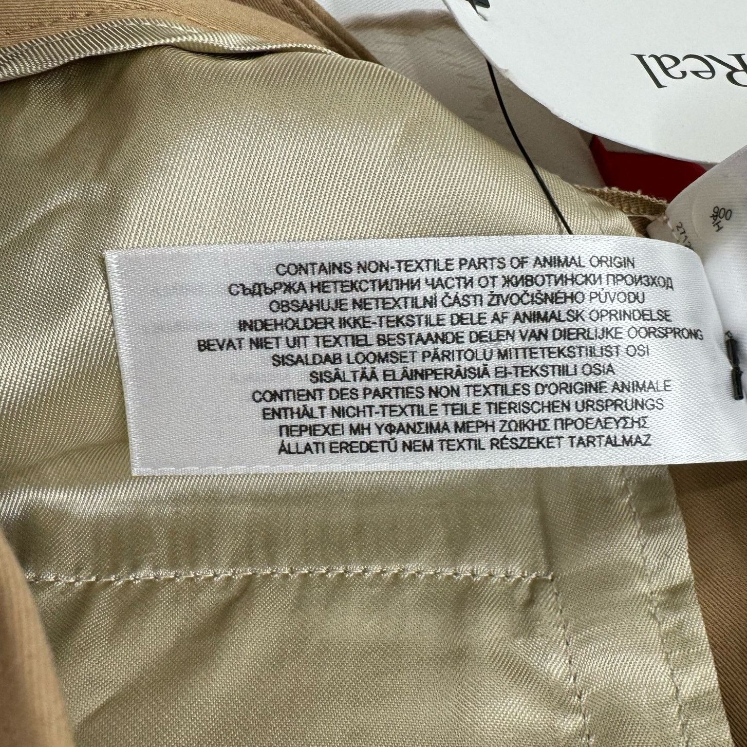 Burberry BURBERRY Tapered Pant Trouser Silk Scarf Belt SOCIETY NWT Size 25" / US 0 / IT 36 - 19 Thumbnail