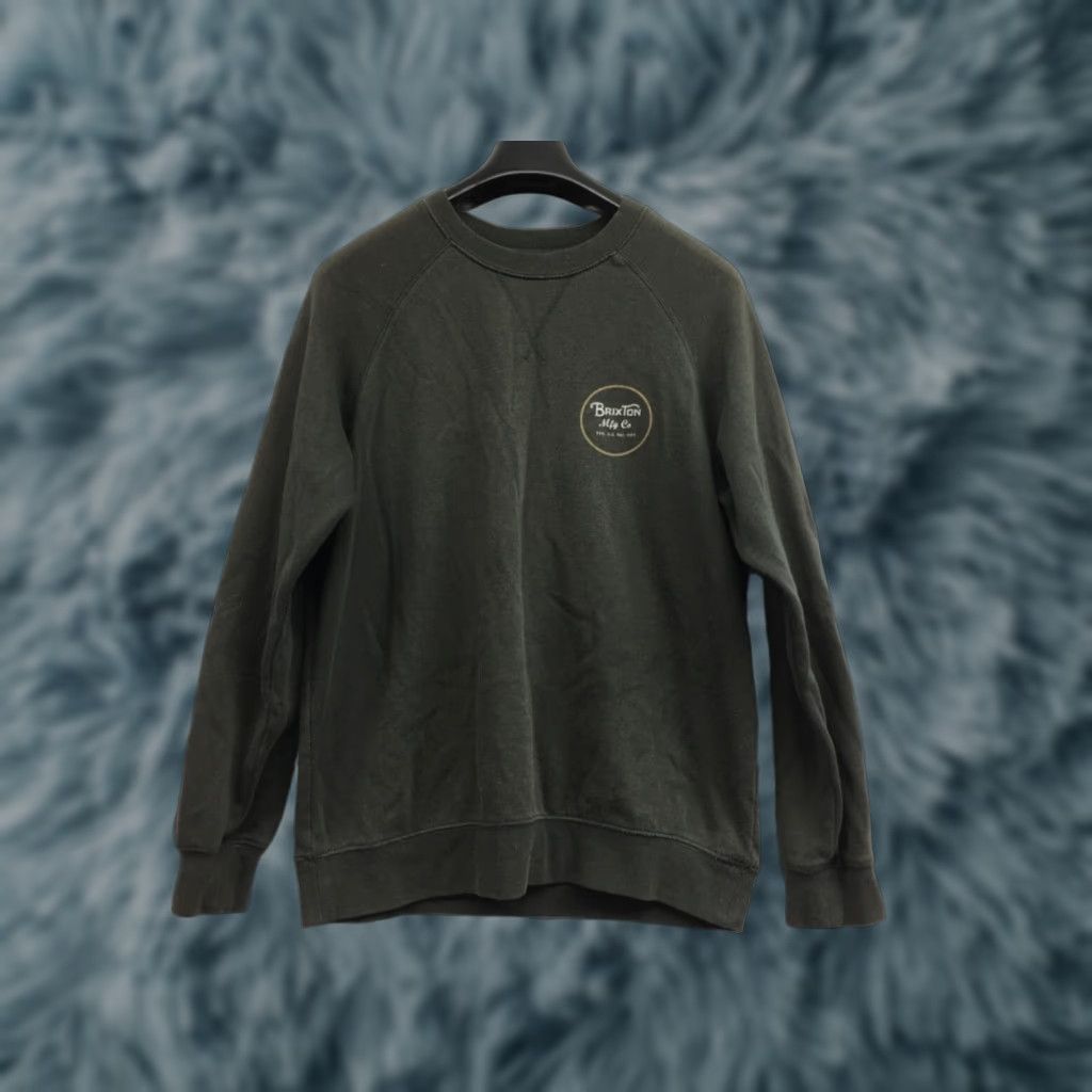 Brixton Brixton Crewneck Sweatshirt Pullover Graphic Print Men's Small Black SKATING Logo Brixton Certified Standard Vintage No Size US S / EU 44-46 / 1 - 1 Thumbnail