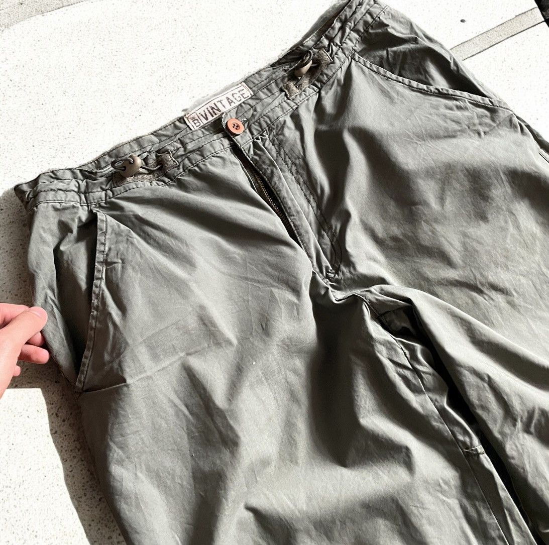 20471120 × Japanese Brand × Vintage Vintage Japanese Fish Y2K Parachute Pants Maharishi Style Size US 32 / EU 48 - 3 Thumbnail