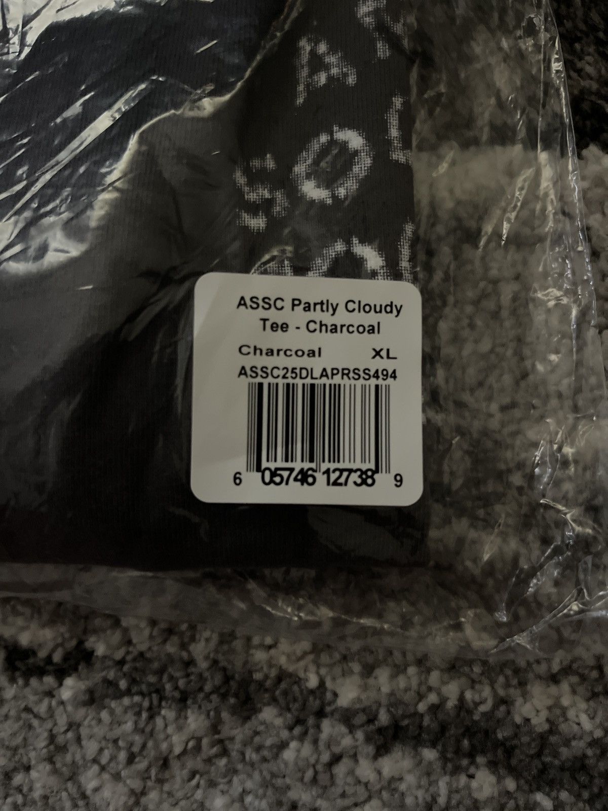 Anti Social Social Club Anti Social Social Club ‘Partly Cloudy’ Charcoal Size US XL / EU 56 / 4 - 4 Thumbnail