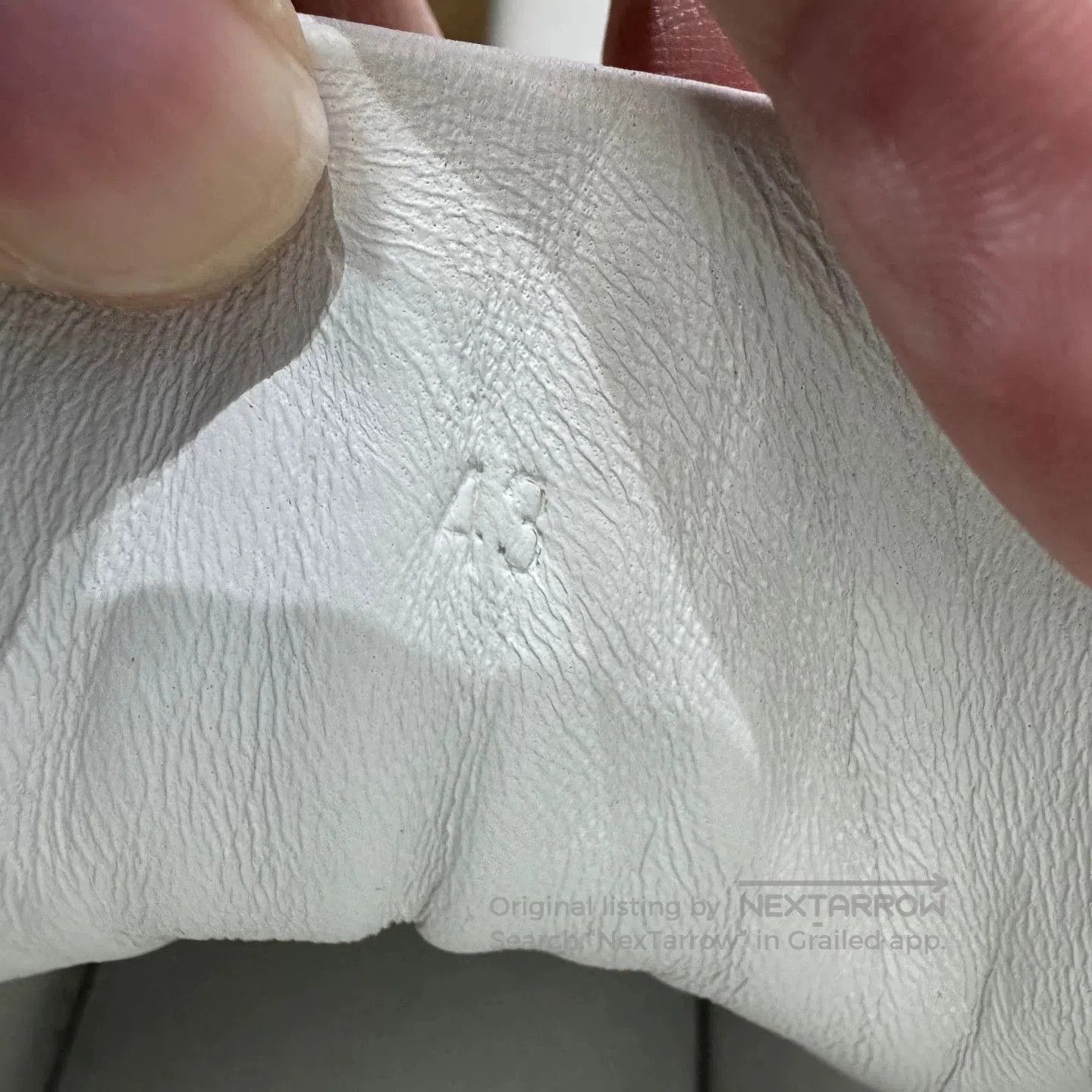 Hermes White High-Top Sneakers. Size US 10 / EU 43 - 5 Thumbnail