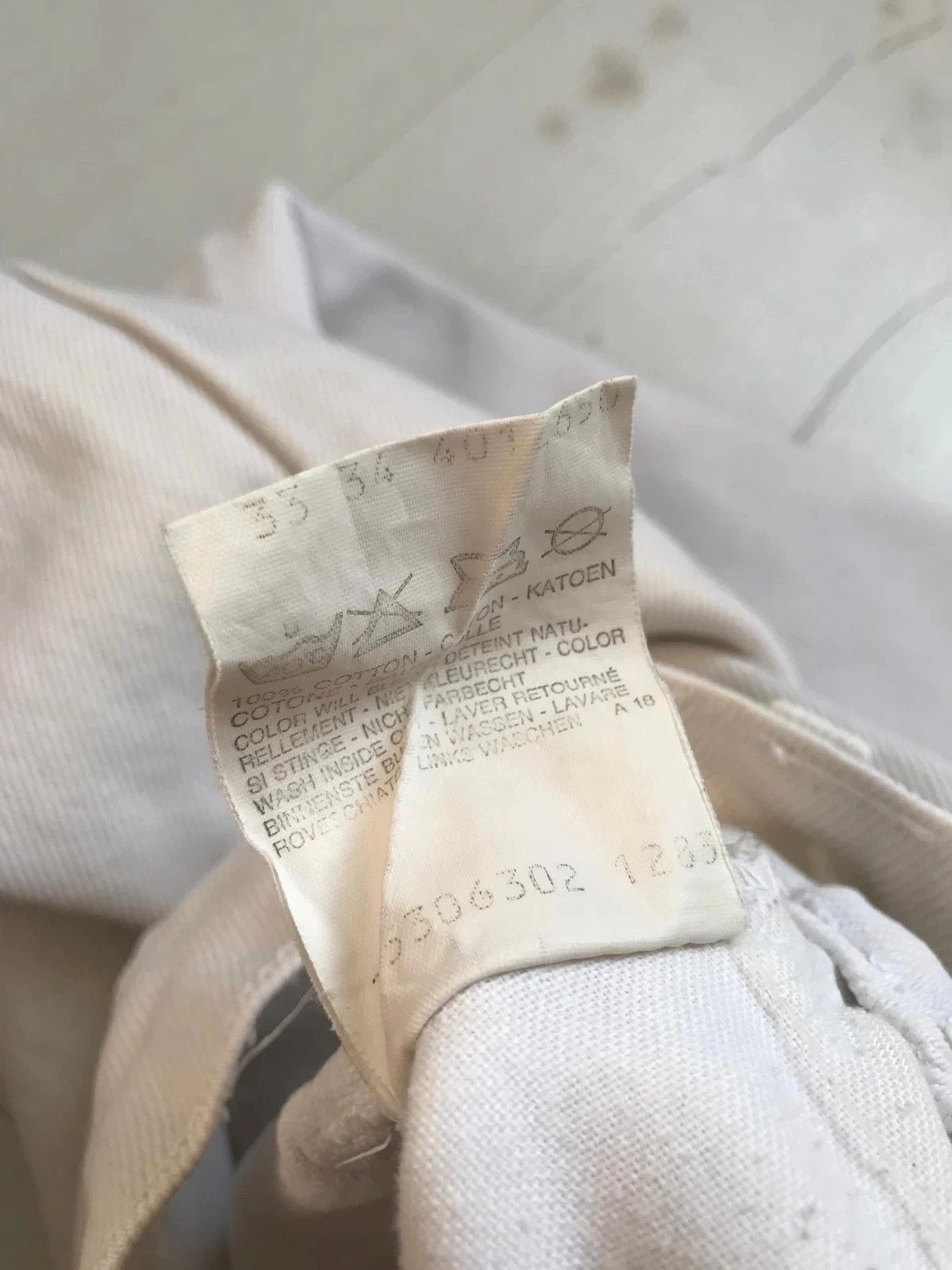Levi's Levi's 80s Vintage White Denim White Tab Sz W 33 L 34 1983 Size US 33 - 4 Thumbnail
