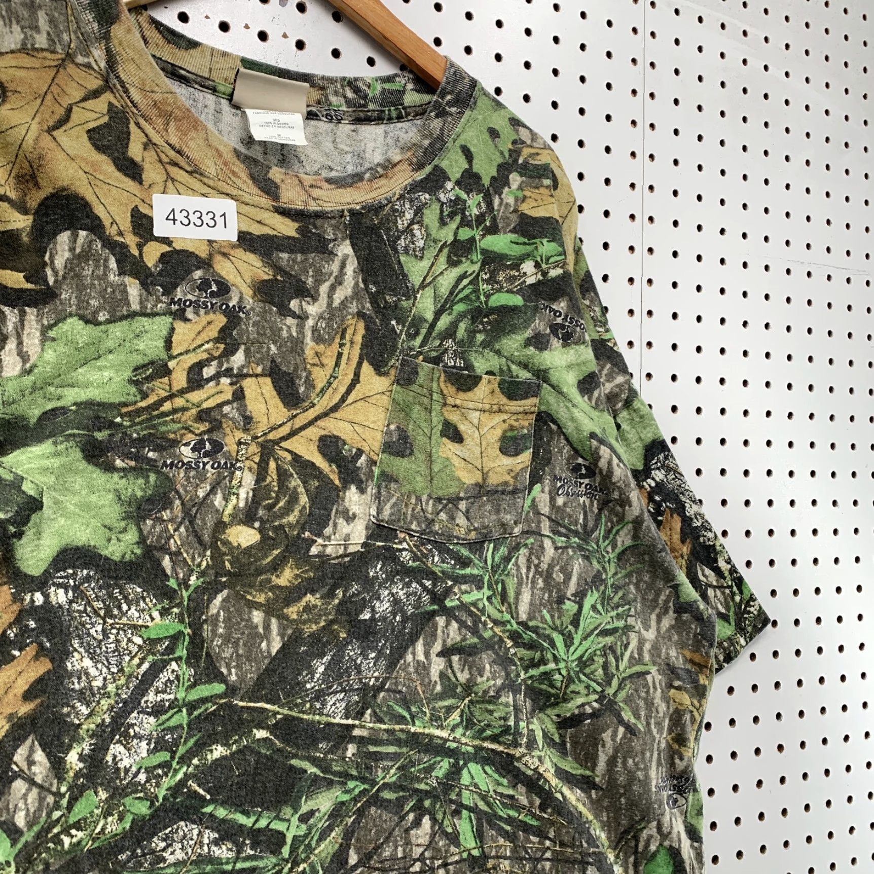 Vintage Mossy Oak Camouflage Shirt Mens 3XL Long Sleeve Green Camo Hunting Size US XXL / EU 58 / 5 - 3 Thumbnail