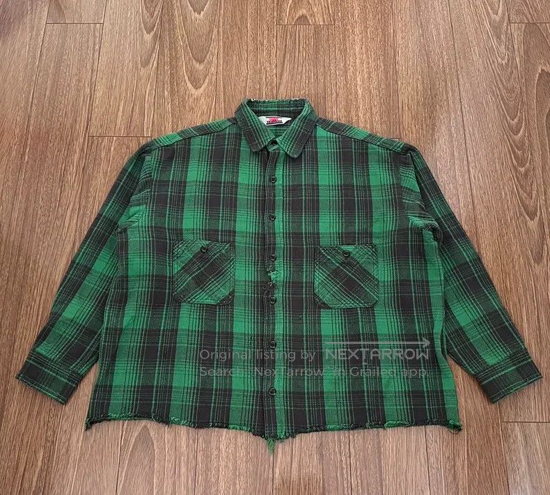 Saint Michael Saint Michael Plaid long-sleeved shirt Size US M / EU 48-50 / 2 - 1 Thumbnail