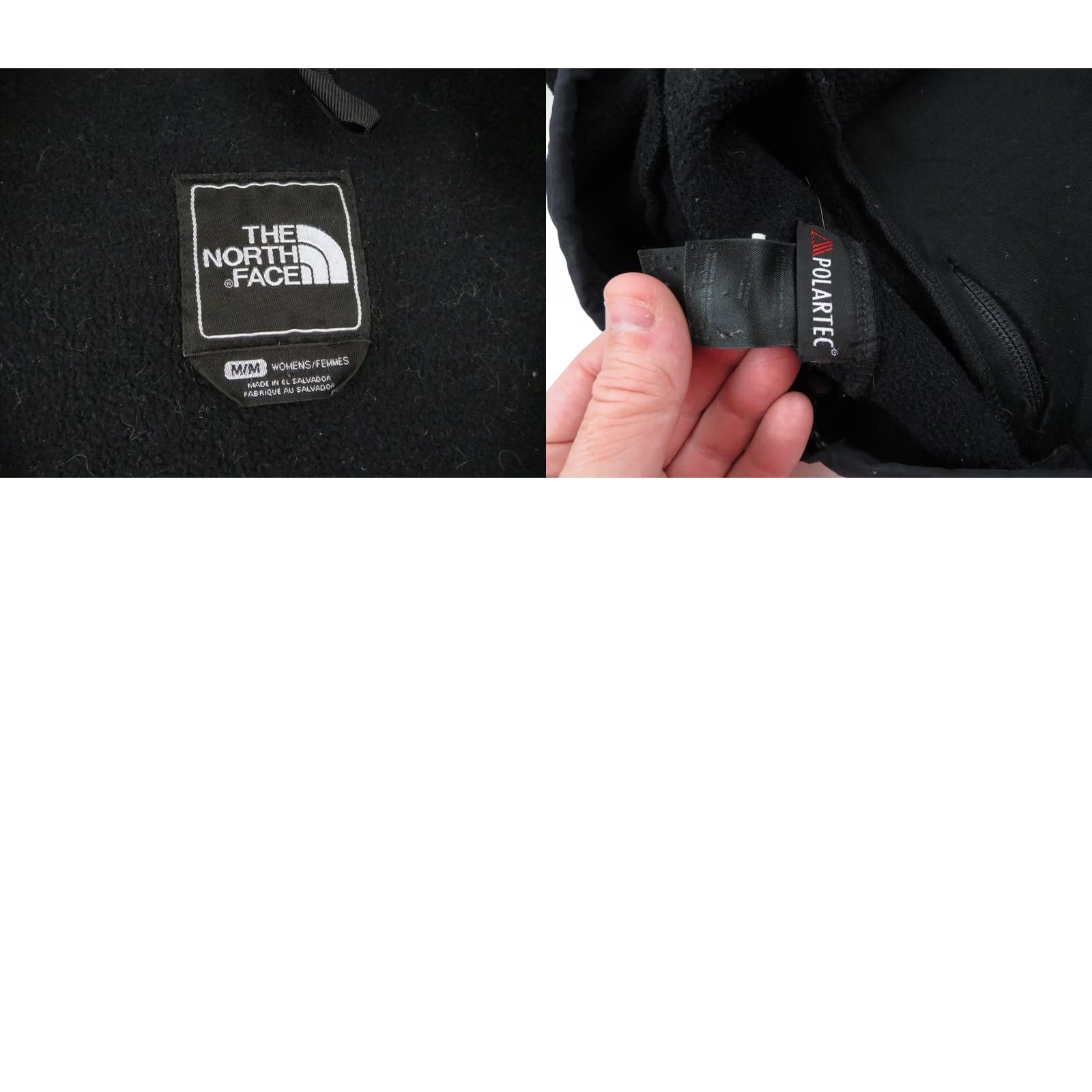The North Face VINTAGE The North Face Jacket Womens M Black 90s Y2K Polartec Fleece Denali Size M / US 6-8 / IT 42-44 - 8 Thumbnail