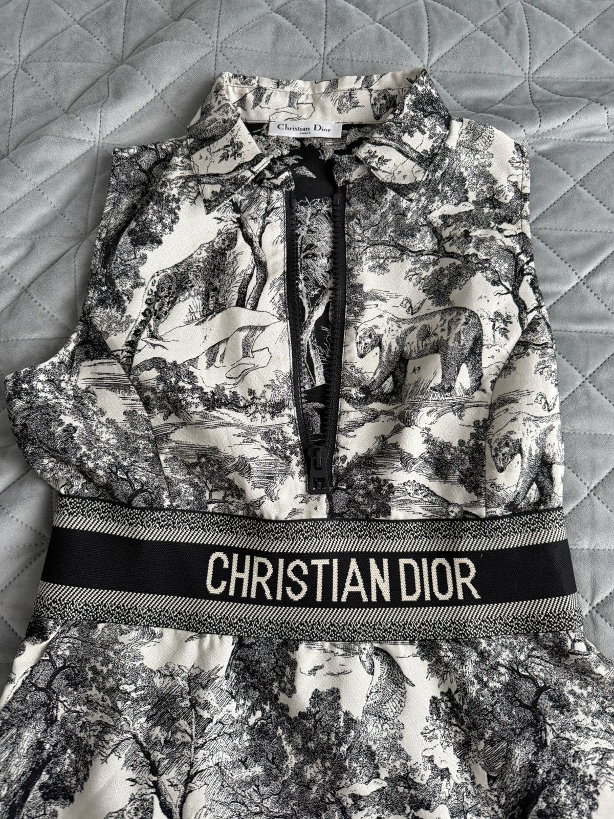 Dior Christian Dior Toile de Jouy Dress Women Size S / US 4 / IT 40 - 2 Thumbnail