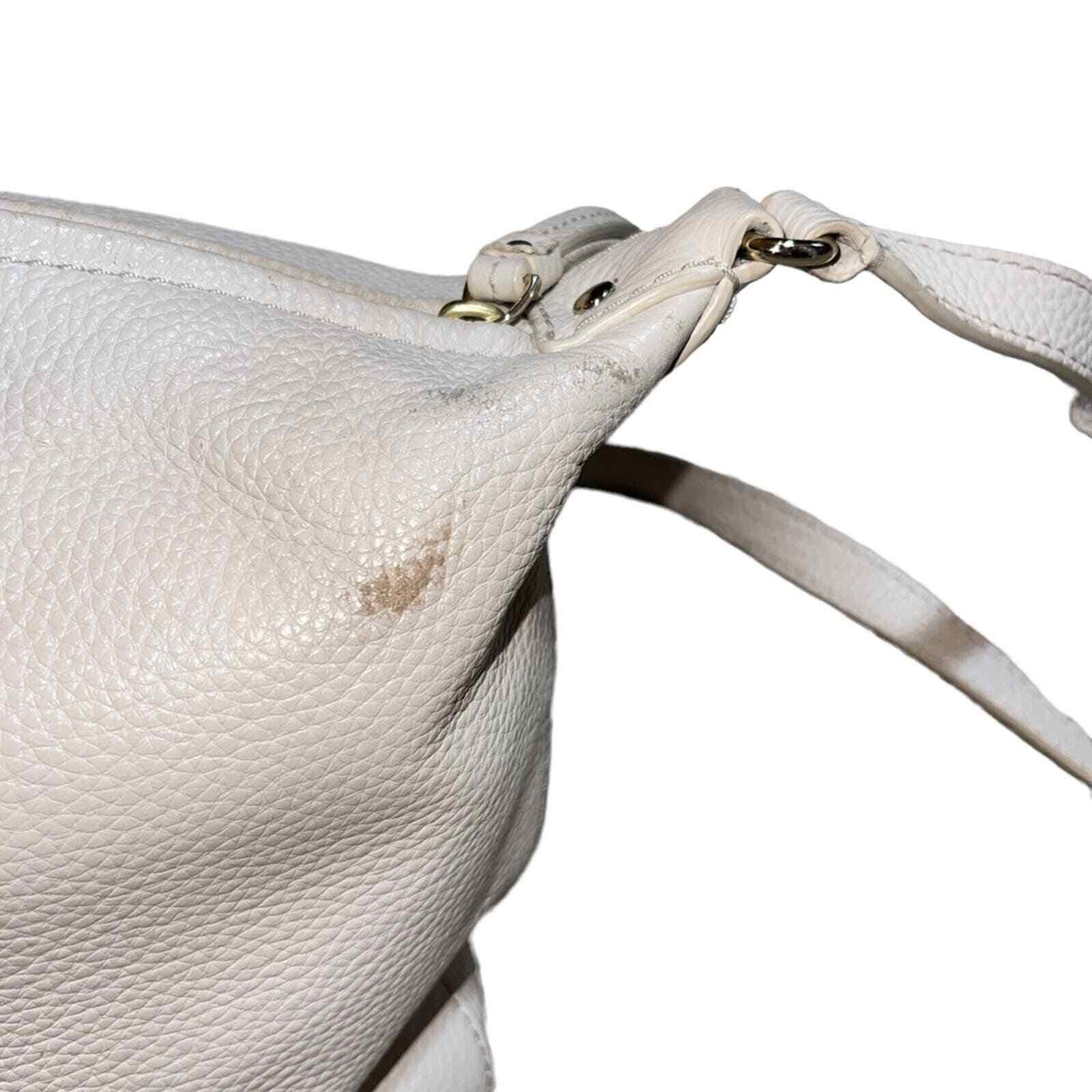 Kate Spade Kate Spade White Pebble Leather Crossbody Purse White Size ONE SIZE - 5 Thumbnail