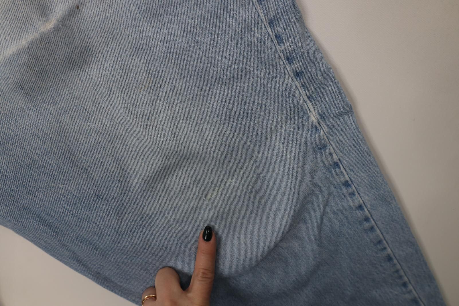 Levi's Vintage 90s Levis 550 Relaxed Fit Denim Jeans Blue Cotton Size US 42 / EU 58 - 6 Thumbnail