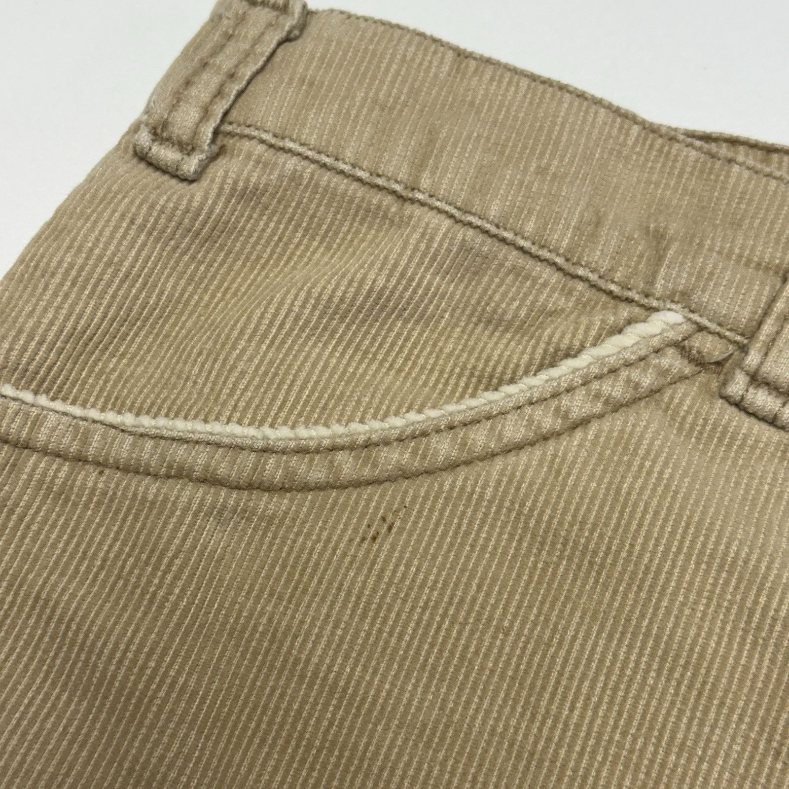 Levi's Vintage Levi's Corduroy Pants Mens 30x30 Tan Size US 30 / EU 46 - 4 Thumbnail