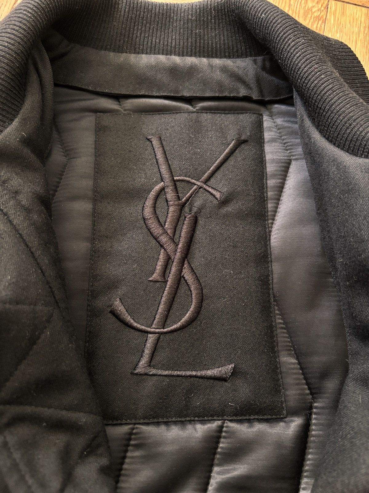 Yves Saint Laurent YSL Quilted Jacket Size US S / EU 44-46 / 1 - 5 Thumbnail