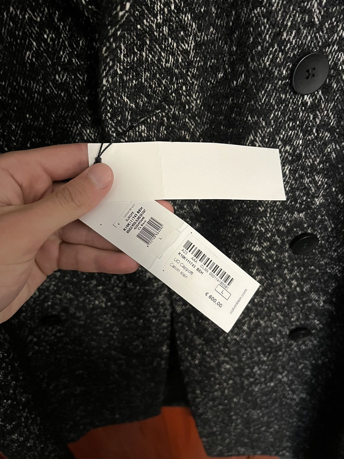 Calvin Klein Calvin klein wool db coat Size US L / EU 52-54 / 3 - 2 Thumbnail