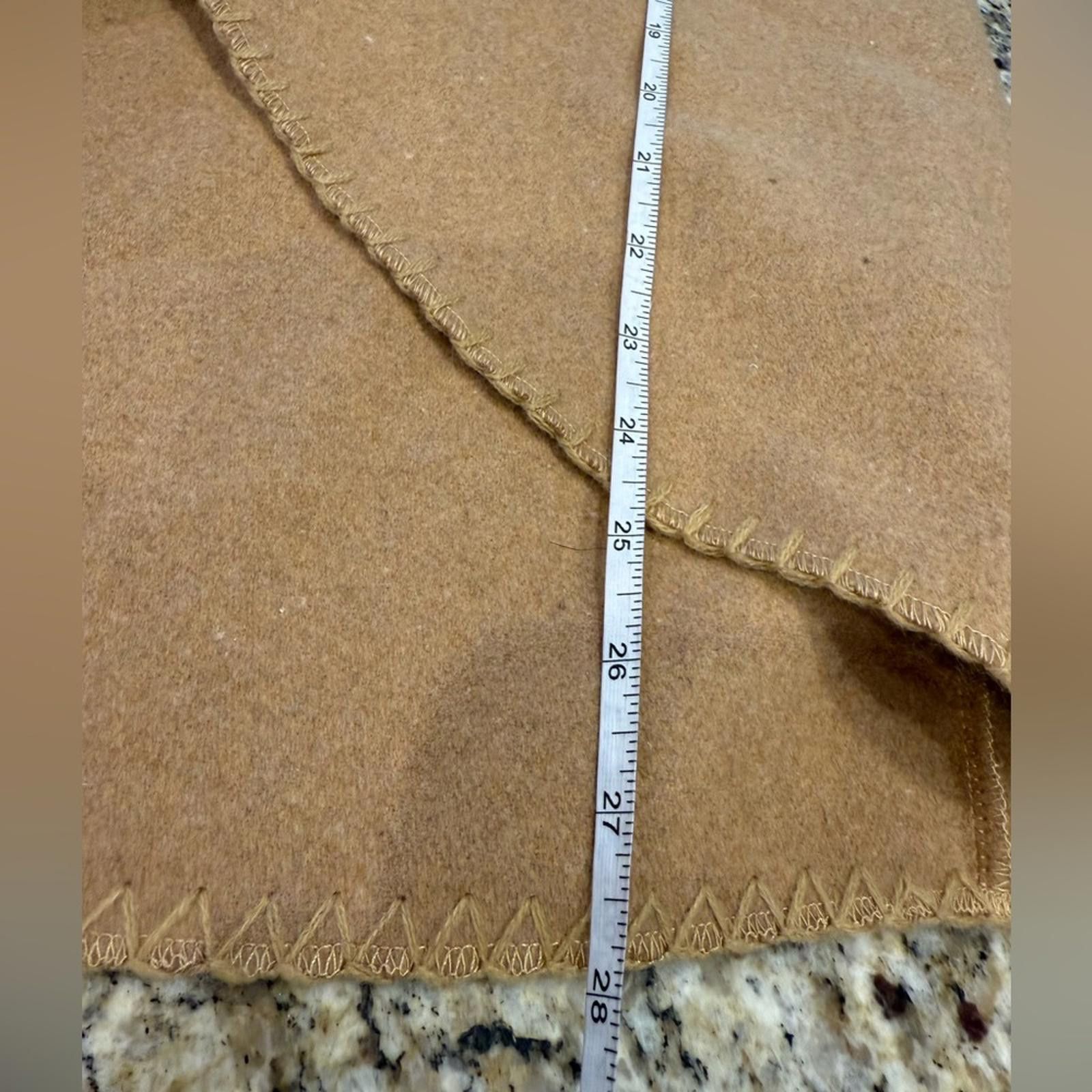 Other Mud Pie tan sleeveless wool blend cardigan one size Size ONE SIZE - 5 Thumbnail