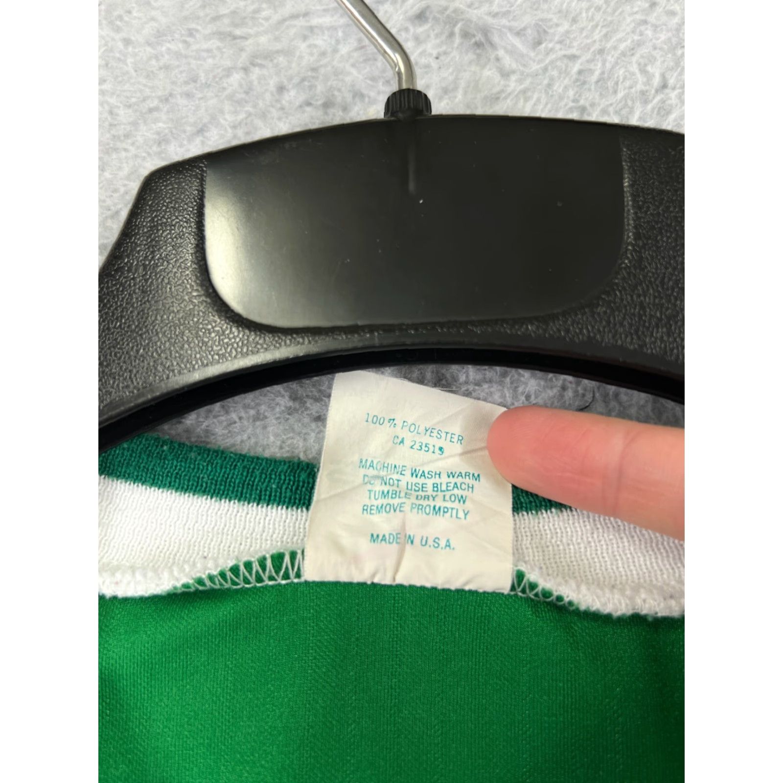 Vintage VINTAGE Score Soccer Jersey Adult XL Green Stripe Shiny Made USA #57 Size US XL / EU 56 / 4 - 4 Thumbnail