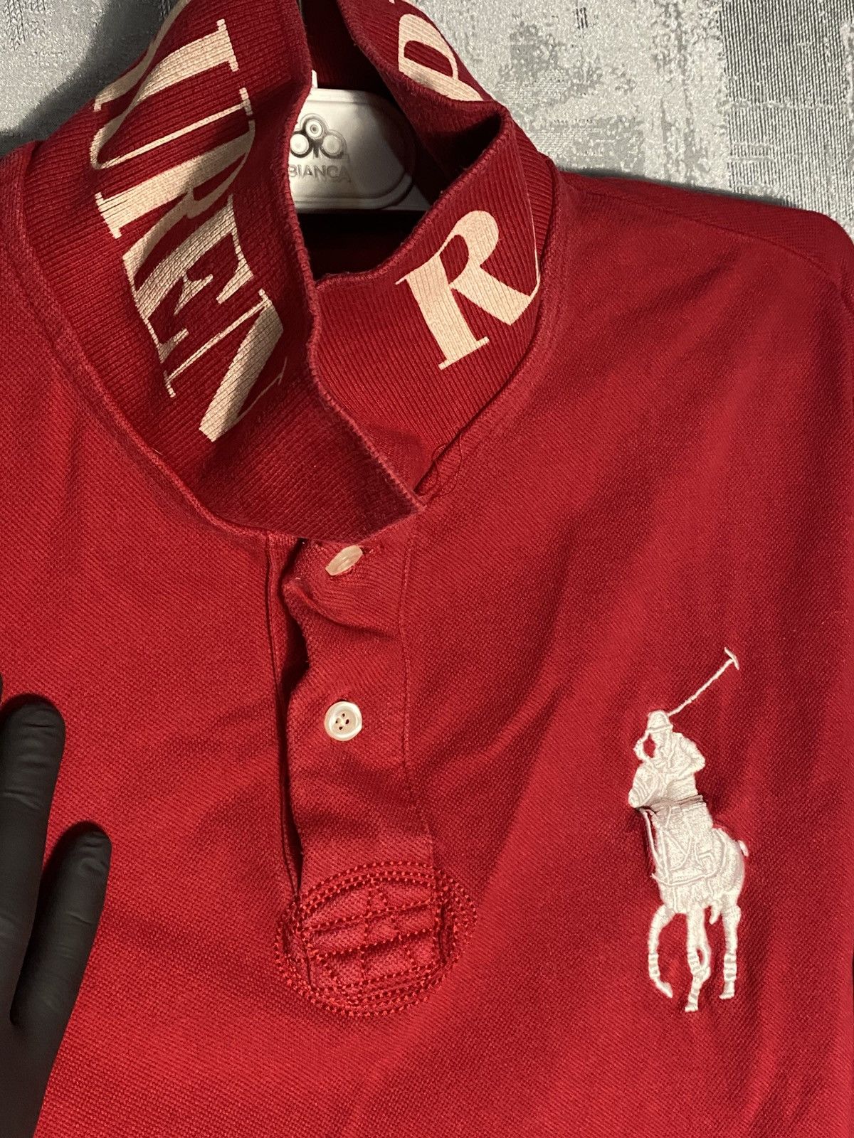 Polo Ralph Lauren Vintage Rugby Polo Ralph Lauren T Shirt Long Sleeve Logo Size US L / EU 52-54 / 3 - 2 Thumbnail