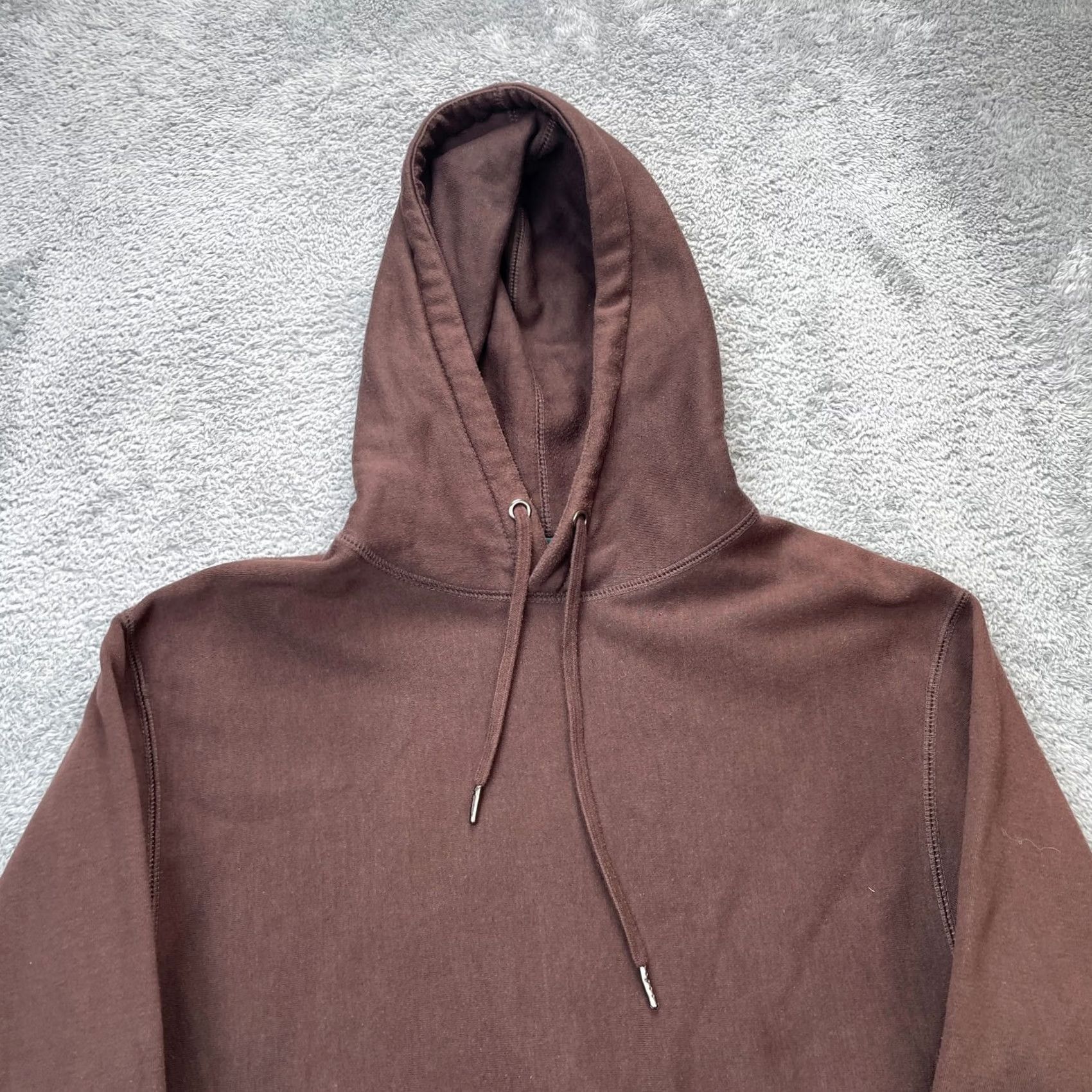 Palace VINTAGE Shoe Palace Hoodie Mens L Brown Pullover Hoodie with Hooded, Lined, Pockets, Drawstring, Crew Neck, City, Classic, Preppy Size US L / EU 52-54 / 3 - 6 Thumbnail