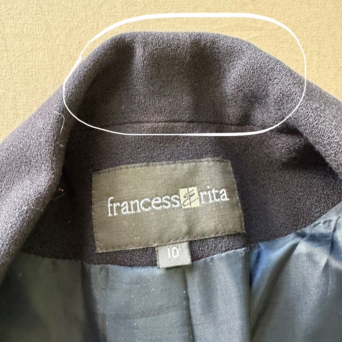 Other Vintage Wool Blend Long Blazer Size L / US 10 / IT 46 - 7 Thumbnail
