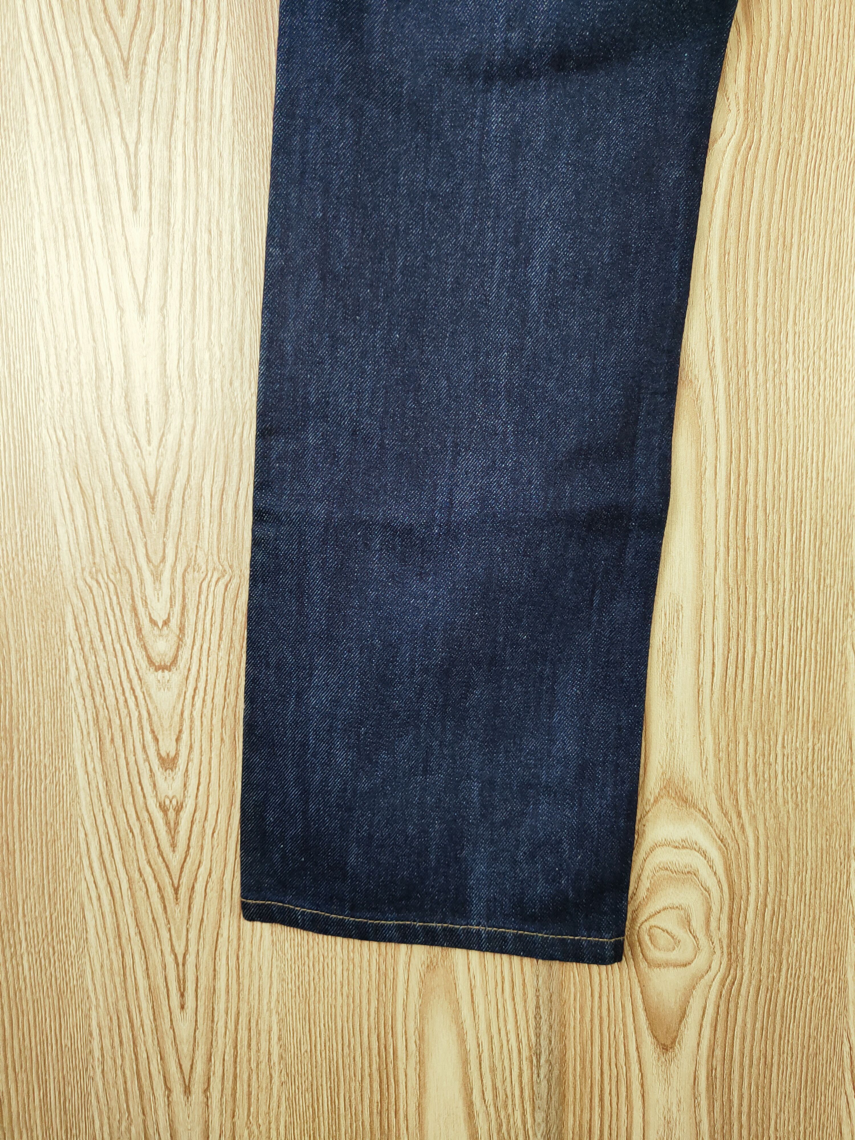 Japanese Brand × Vintage 1962 Lois 50th Anniversary Dark Blue Distressed Ripped Jeans Size US 35 - 10 Thumbnail