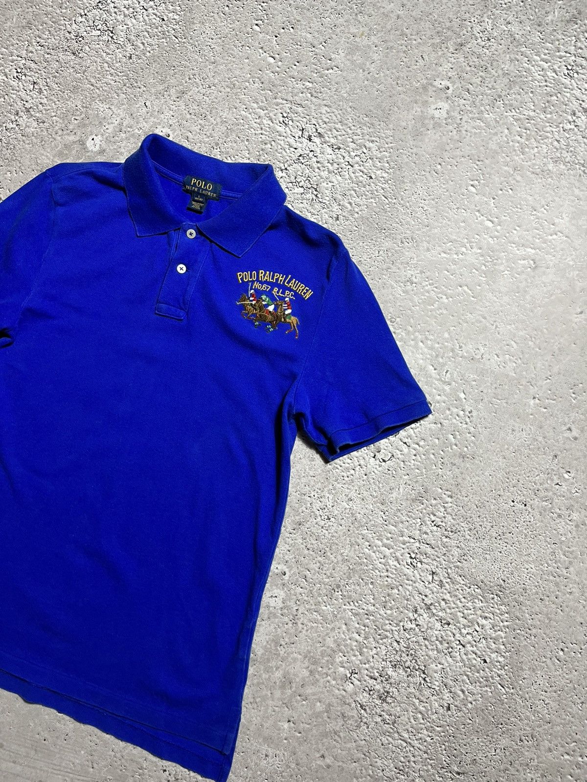 Polo Ralph Lauren Polo Ralph Lauren 3 Big Pony Polo T Shirt Size L / US 10 / IT 46 - 2 Thumbnail