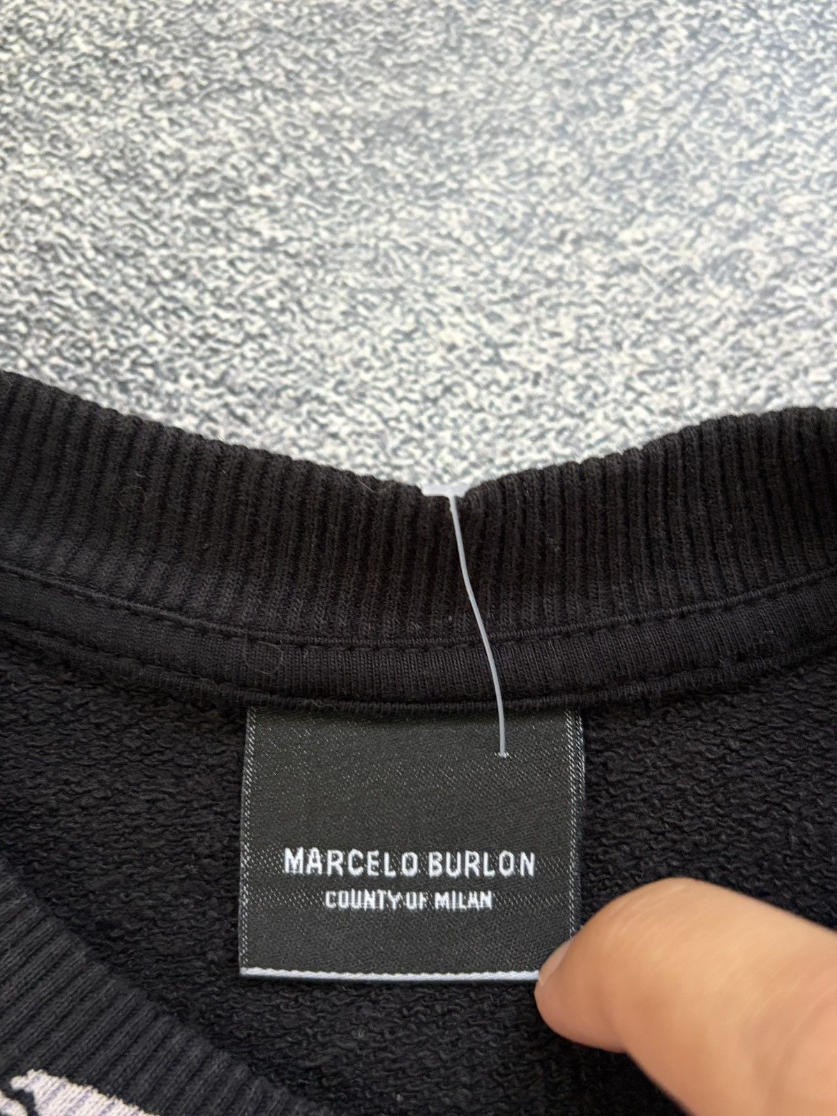 Marcelo Burlon Marcelo Burlon Snake Wings Print Sweatshirt Black Italy M Size US M / EU 48-50 / 2 - 3 Thumbnail