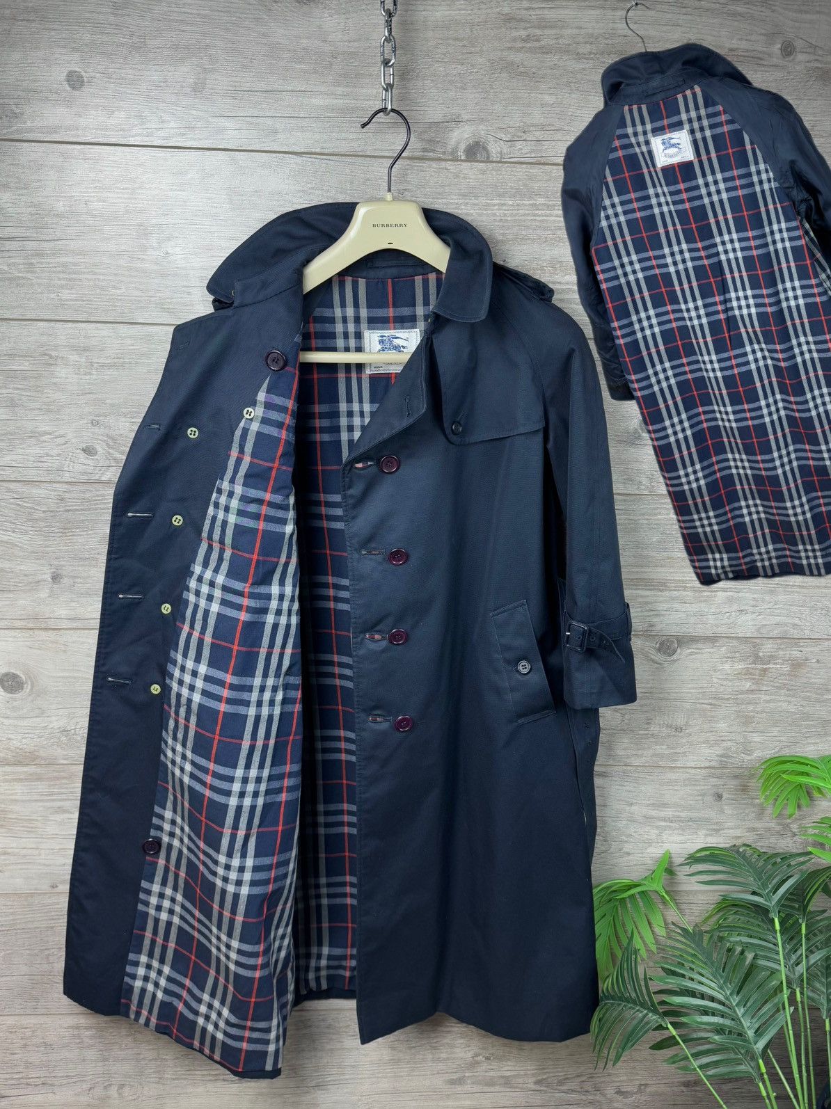 Burberry Burberrys London Trench Coat Vintage Archive Womans Size XS Size XS / US 0-2 / IT 36-38 - 7 Thumbnail