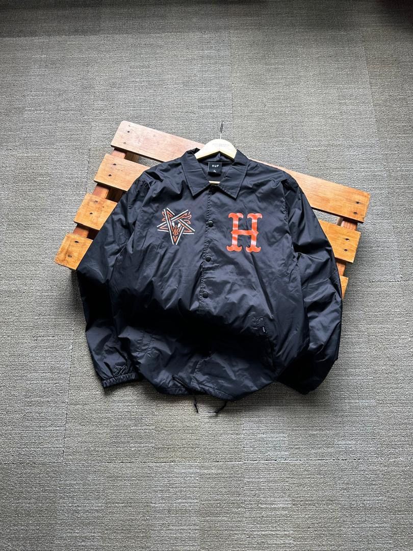 Huf × Thrasher HUF X THRASHER COACH JACKET Size US L / EU 52-54 / 3 - 2 Thumbnail
