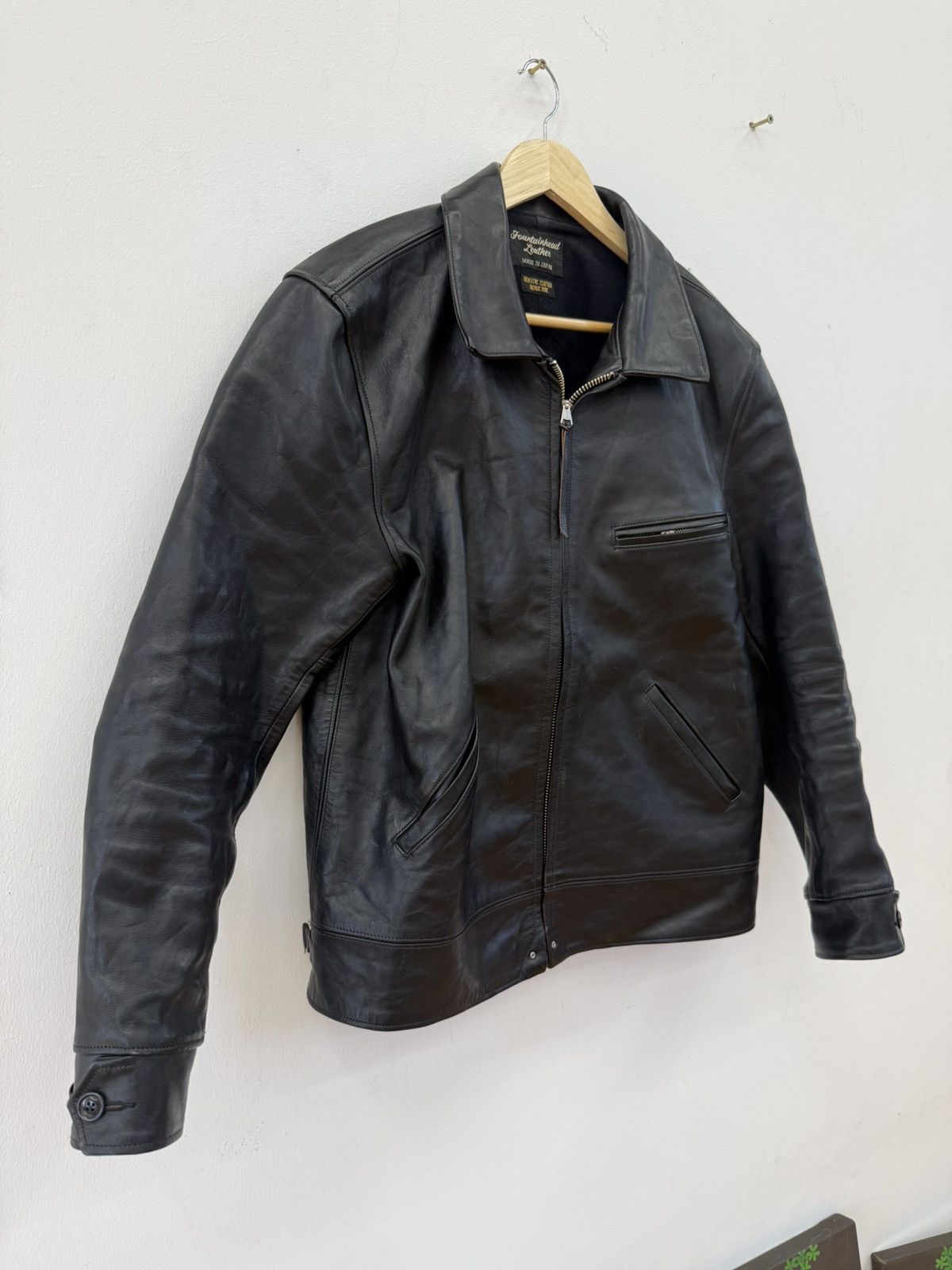 Other Fountainhead Leather, Japanese Leather Jacket Size US L / EU 52-54 / 3 - 1 Thumbnail