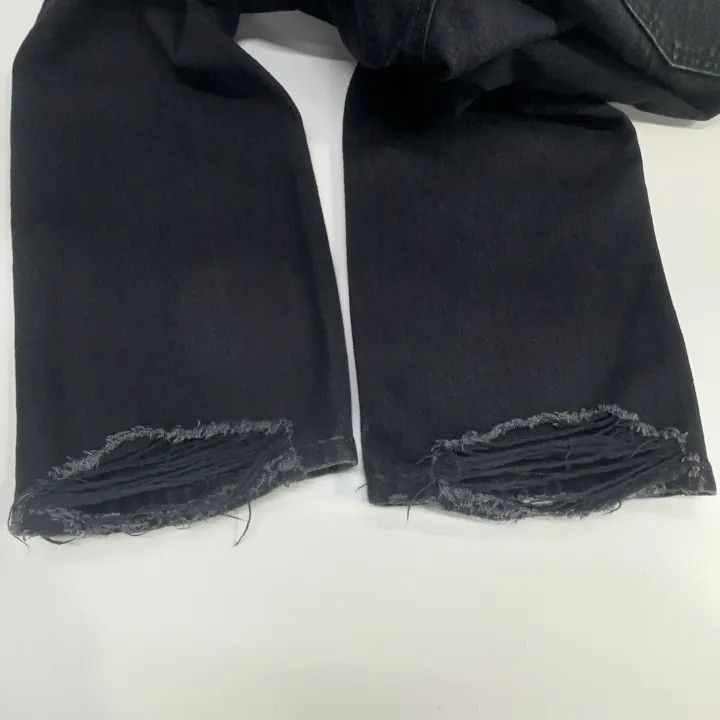 Balenciaga Balenciaga Balenciaga Black Loose Straight Leg Jeans -2507 Size US 30 / EU 46 - 8 Thumbnail