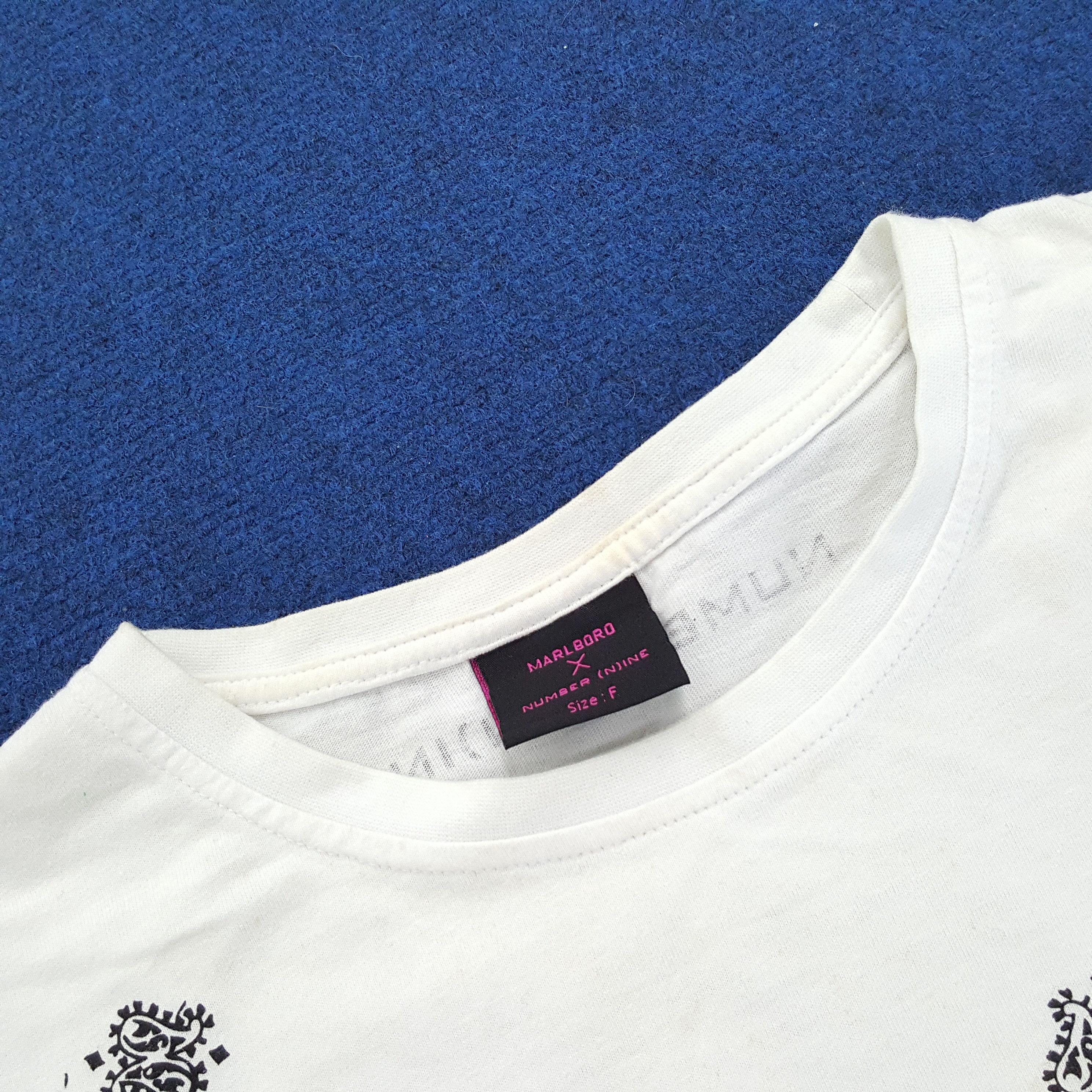 Marlboro × Number (N)ine × Vintage Vintage Marlboro x Number Nine Japanese Brand T-shirts Size US M / EU 48-50 / 2 - 5 Thumbnail