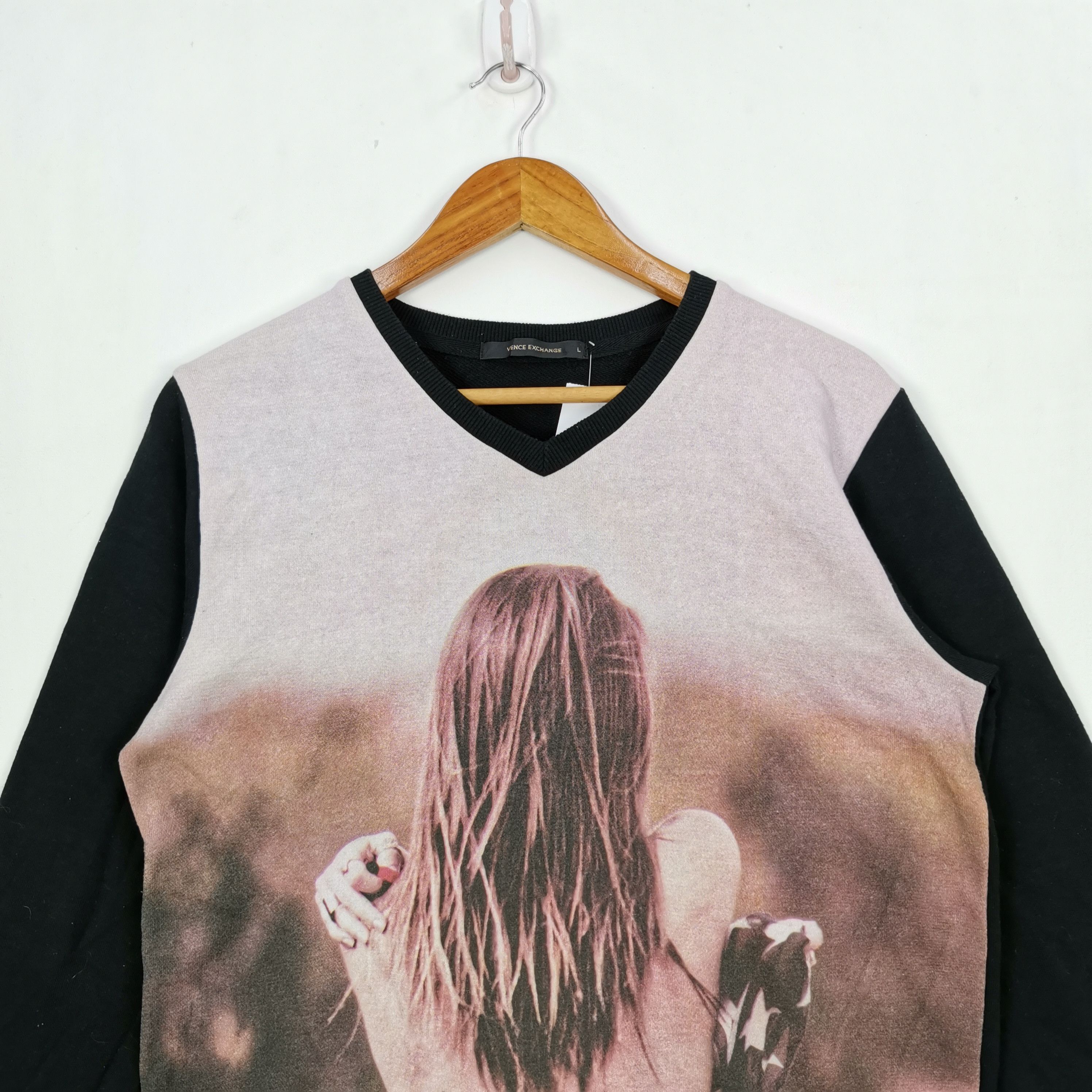 Japanese Brand Vintage Y2K Japanese Vence Exchange Sweater Nude Sweatshirt Size US M / EU 48-50 / 2 - 2 Thumbnail