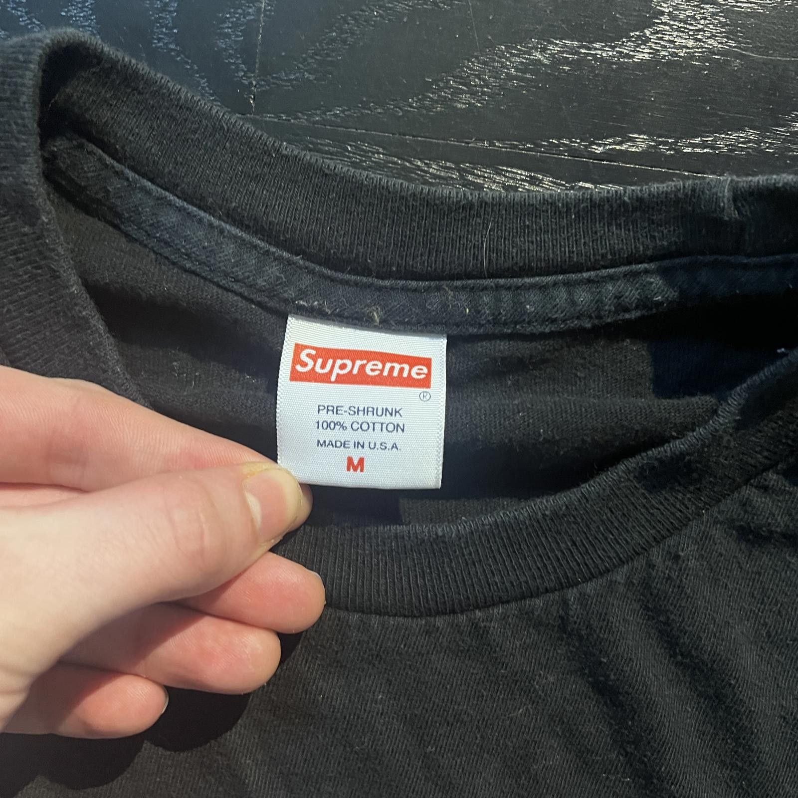 Supreme Supreme Celtic Knot Black Tee Shirt Size US M / EU 48-50 / 2 - 3 Thumbnail