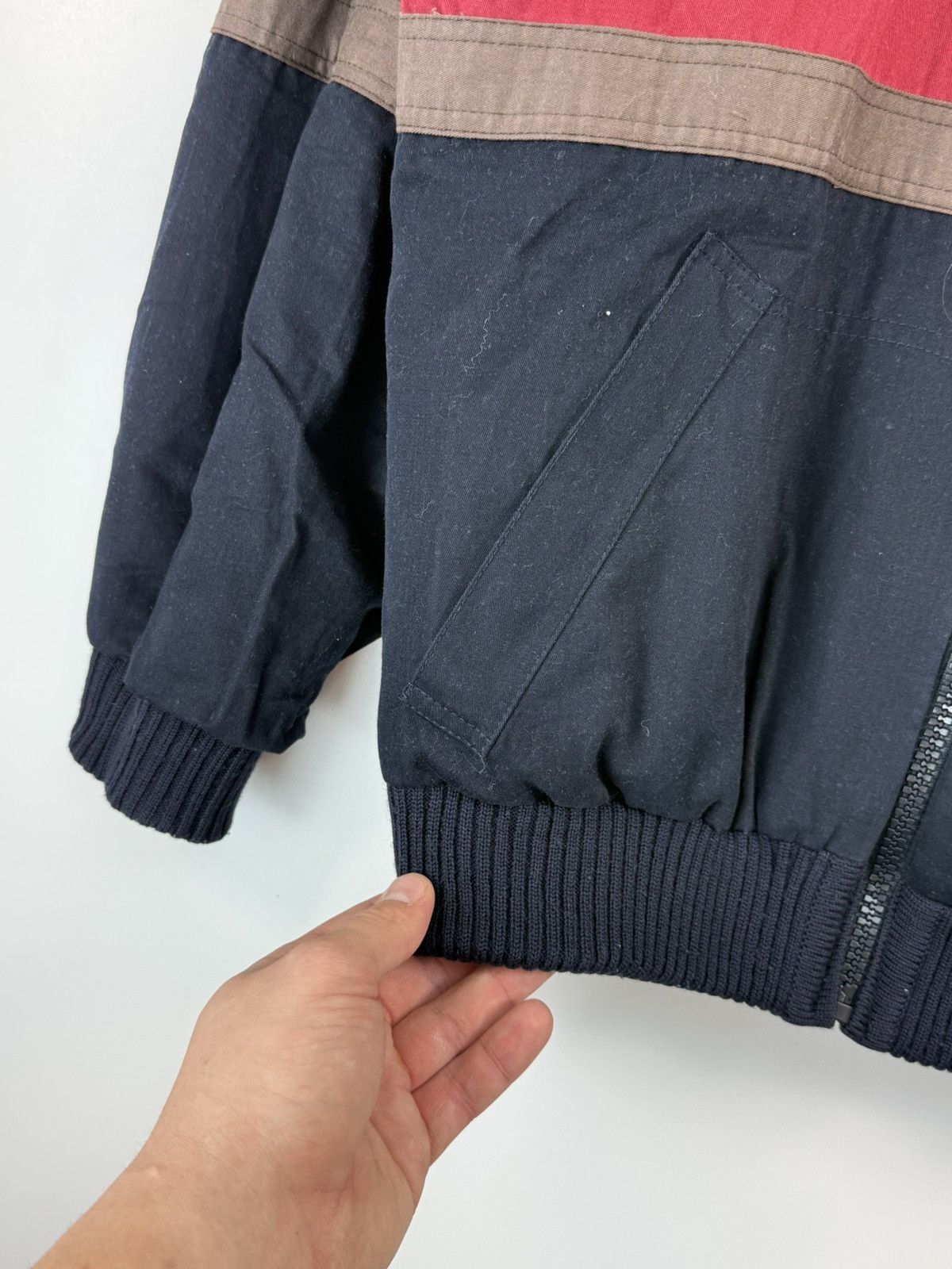 Paul & Shark Paul&Shark big logo British flag reversible wool bomber Size US L / EU 52-54 / 3 - 10 Thumbnail
