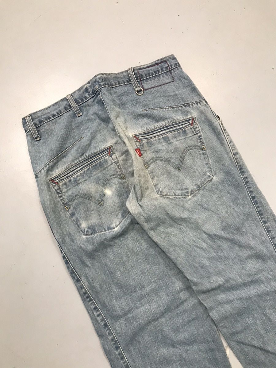 Levi's Vintage Levi’s engineer jeans denim bootcut Size US 34 / EU 50 - 2 Thumbnail