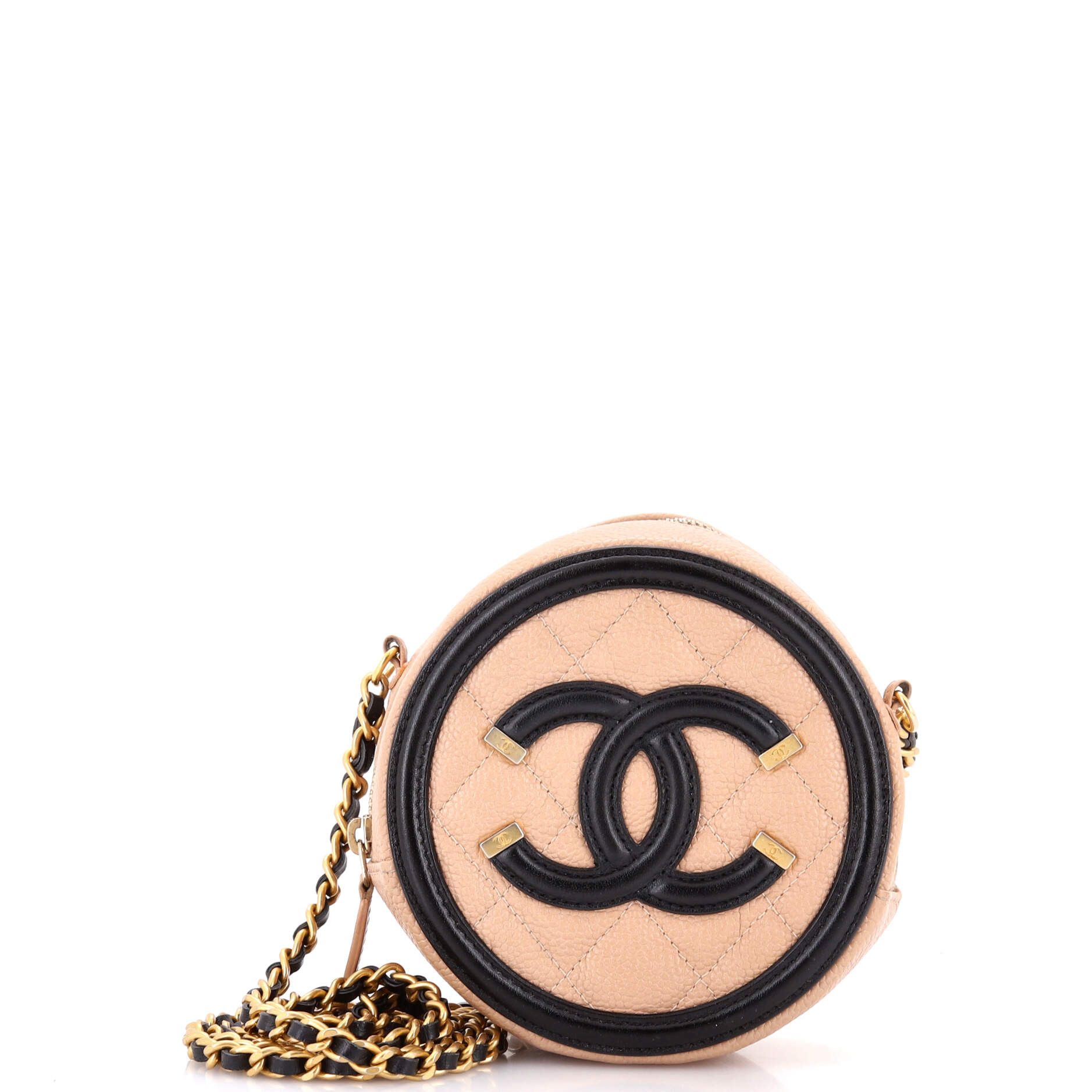 Chanel Filigree Round Clutch with Chain Size ONE SIZE - 1 Thumbnail