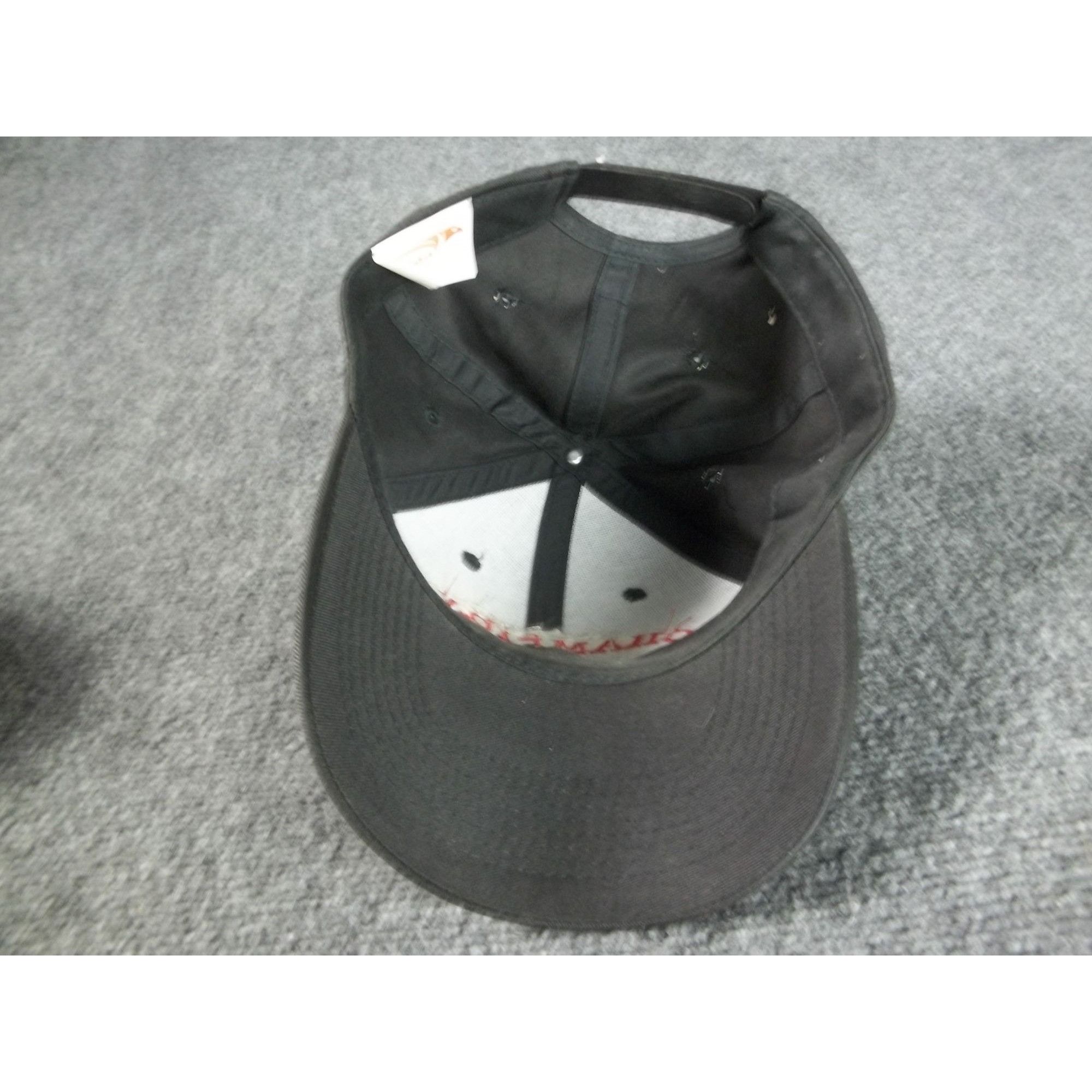 Vintage Vintage Ohio State National Champions 2002 Snapback Hat Gray Size ONE SIZE - 6 Thumbnail