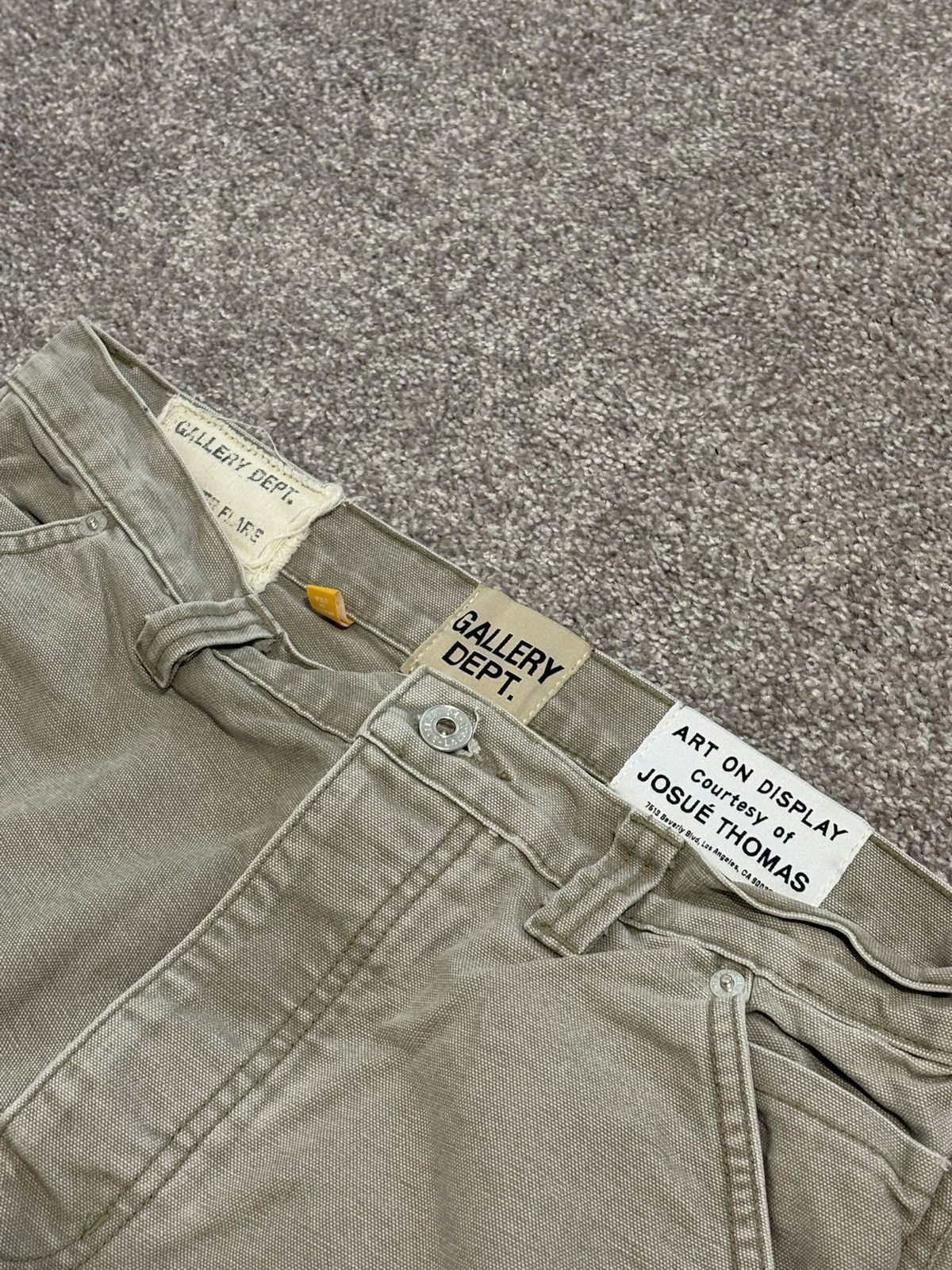 Gallery Dept. Gallery Dept Carpenter Flared Pants Size US 31 - 2 Thumbnail