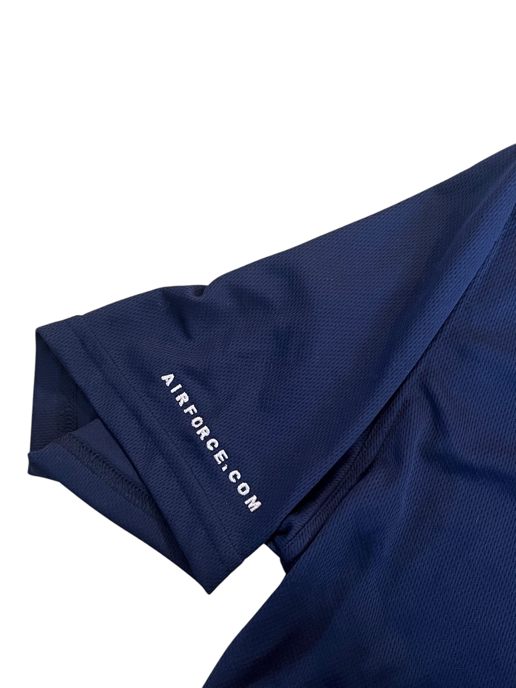 Other U.S. Air Force Polo Shirt Size L USA Polyester Azure Blue Size US L / EU 52-54 / 3 - 5 Thumbnail