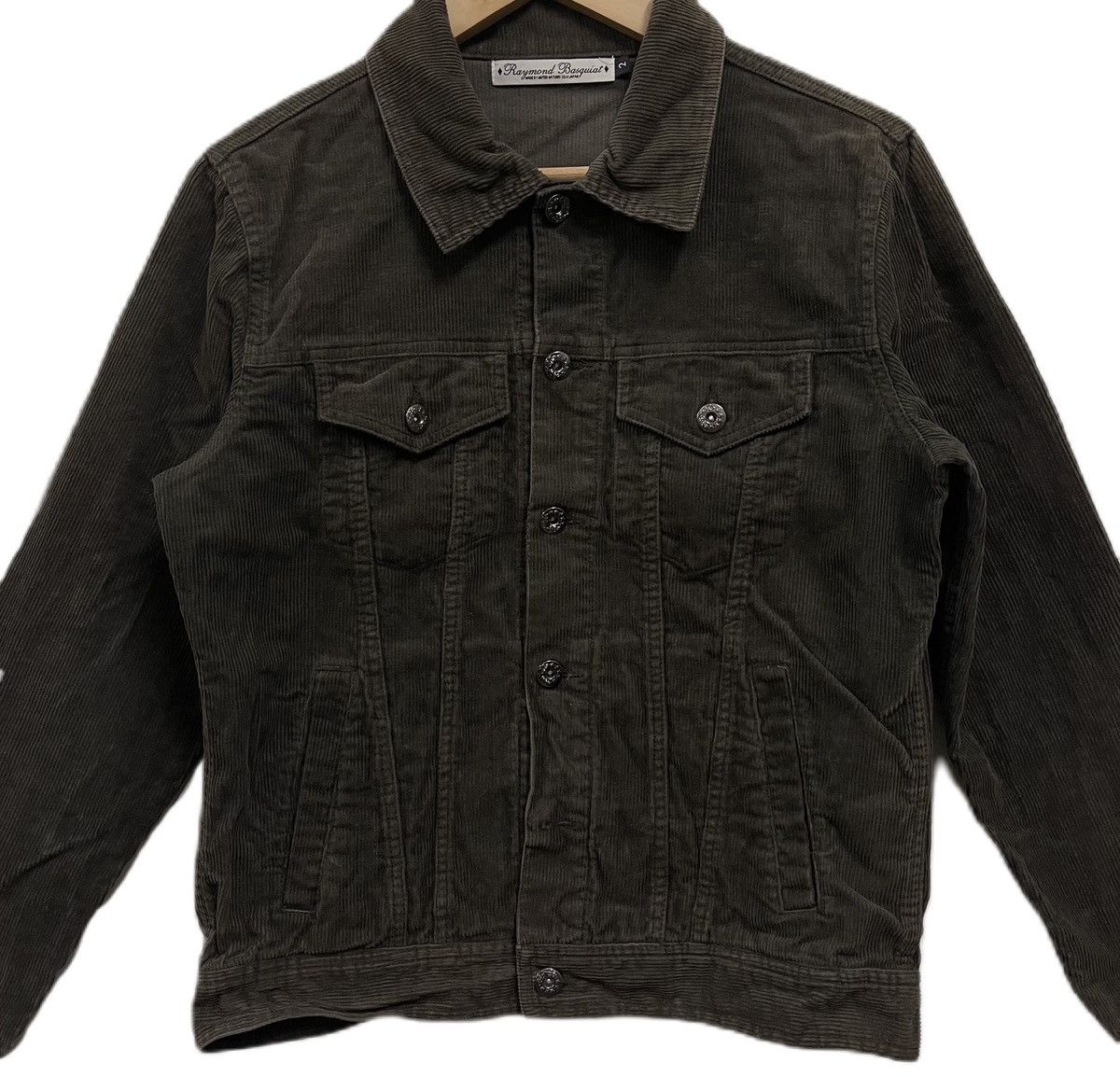 Japanese Brand Raymond Basquiat Trucker Jacket Corduroy Size US M / EU 48-50 / 2 - 3 Thumbnail