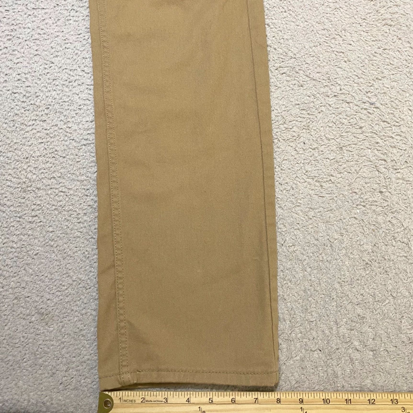 Levi's Levi's Denizen Jeans Mens 34x34 Beige Regular Mid Rise Straight 5-Pocket Cotton Logo Size US 34 / EU 50 - 5 Thumbnail