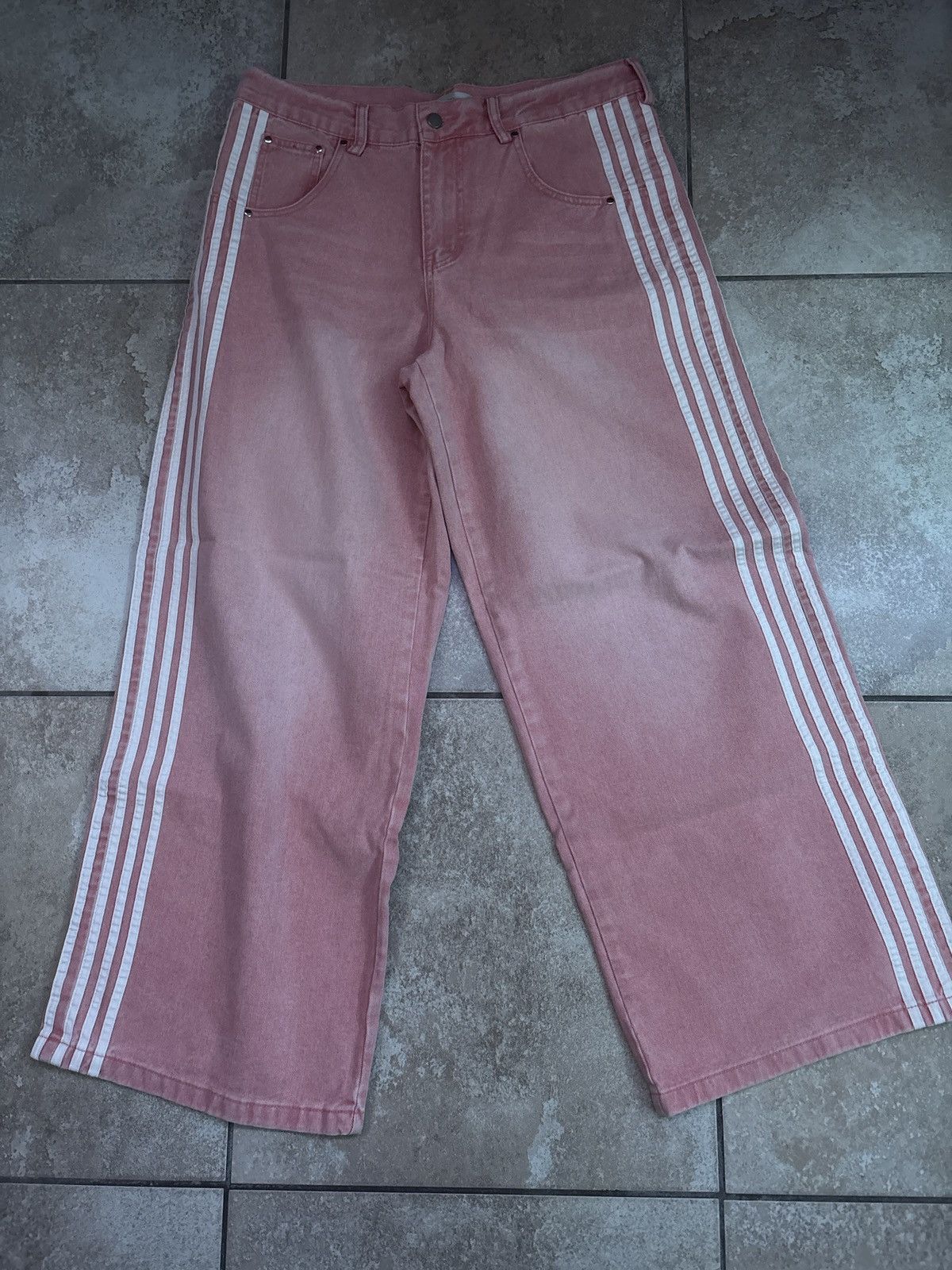 Other HEAVENCANWAIT PINK TRACK DENIM Size US 32 / EU 48 - 2 Thumbnail