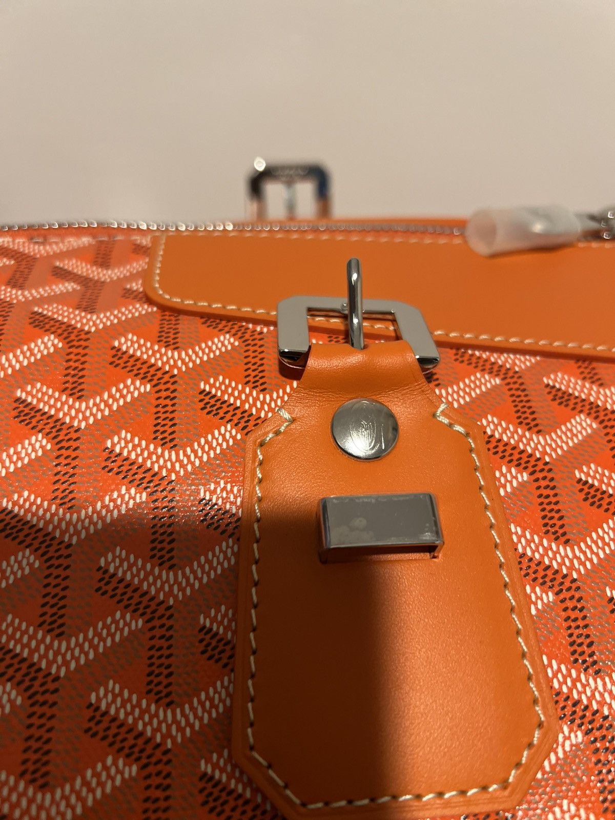 Goyard Goyard Bowling 55 MTO*ORANGE Size ONE SIZE - 2 Thumbnail