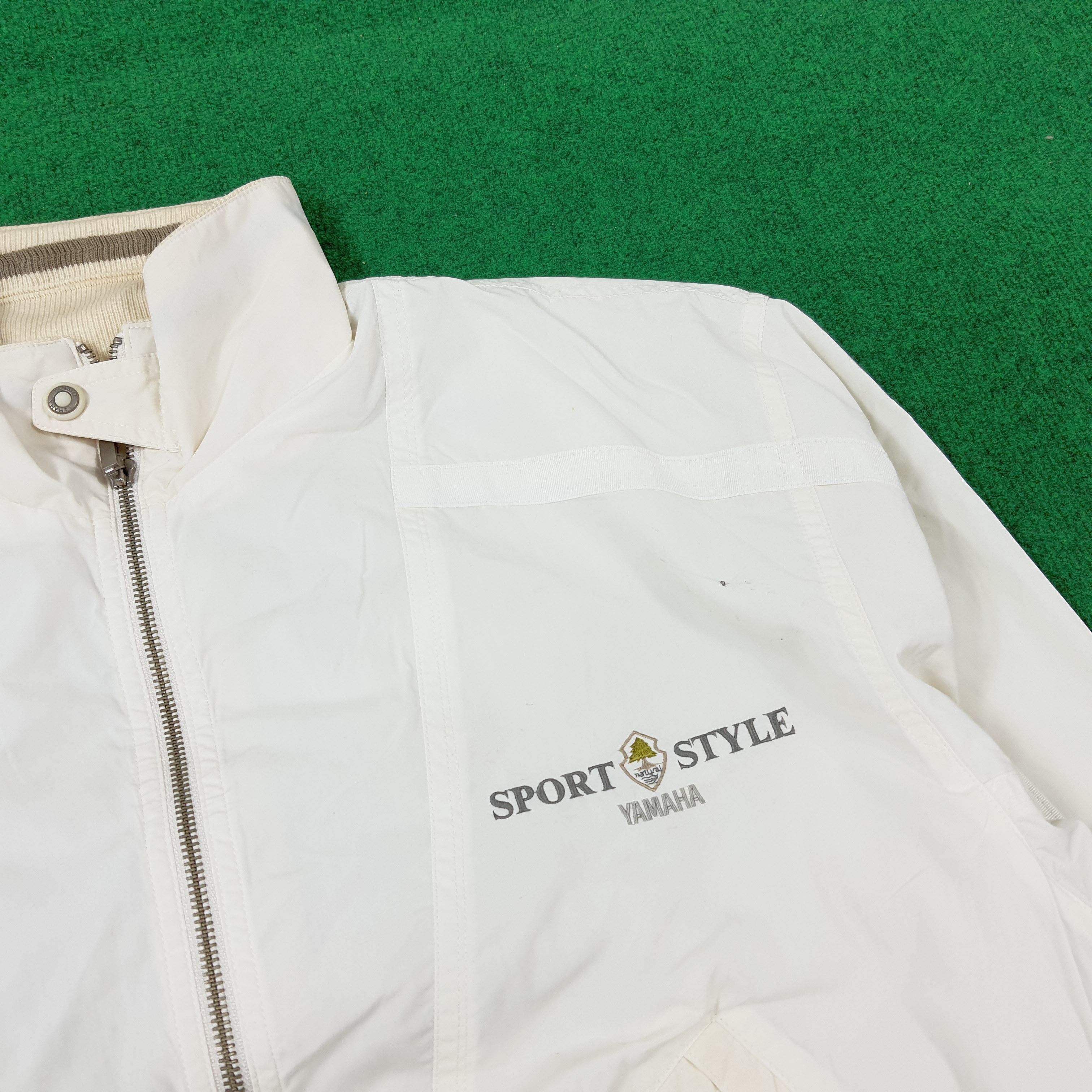 Japanese Brand × Vintage × Yamaha Vintage Yamaha Sport Urban Basic Biker Jacket Size US XL / EU 56 / 4 - 4 Thumbnail