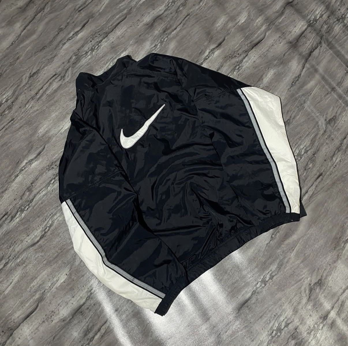 Nike 90s Nike Big Swoosh Windbreaker Jacket⭐️ Size US S / EU 44-46 / 1 - 2 Thumbnail